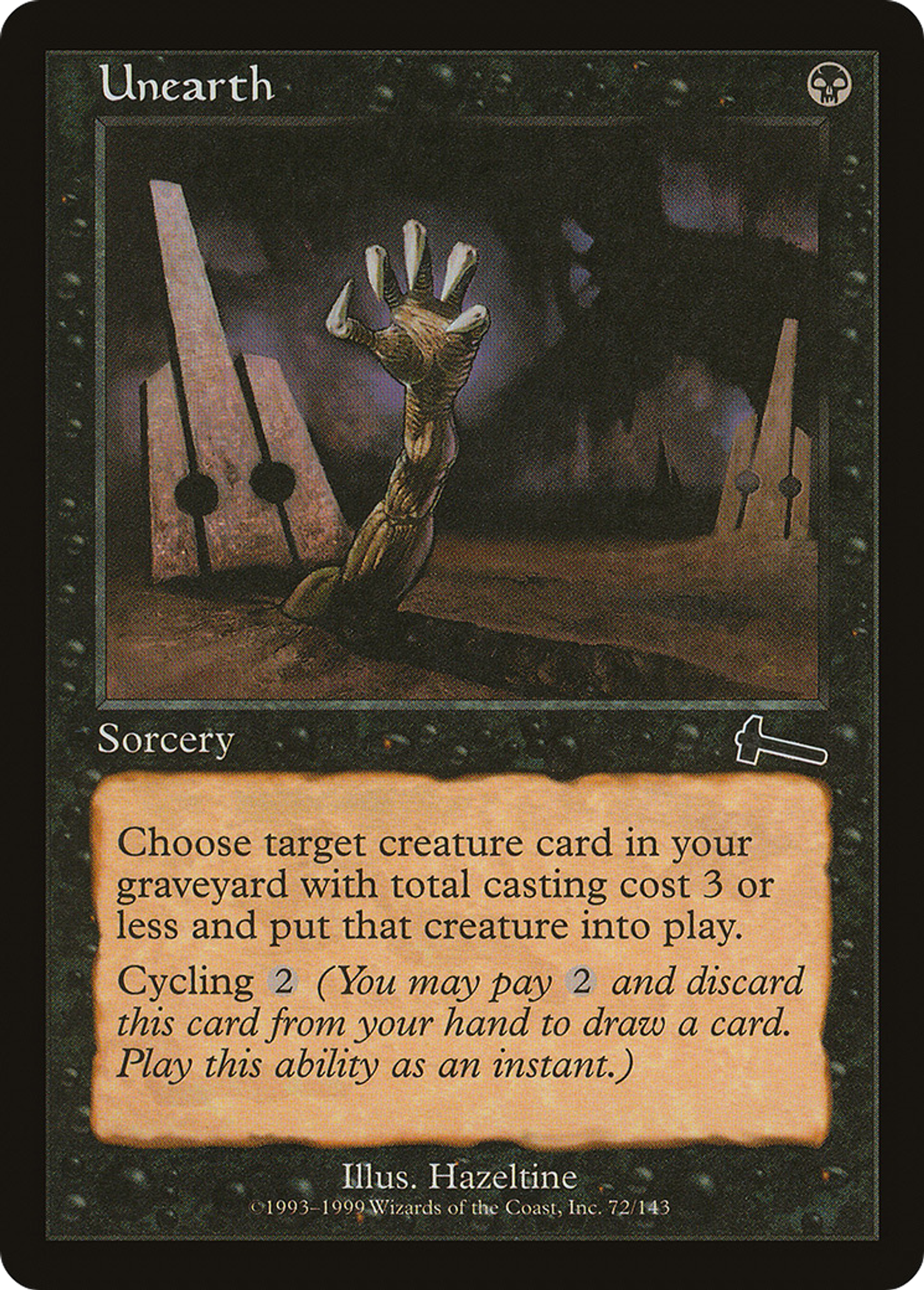 Unearth — Urza's Legacy — Magic: The Gathering
