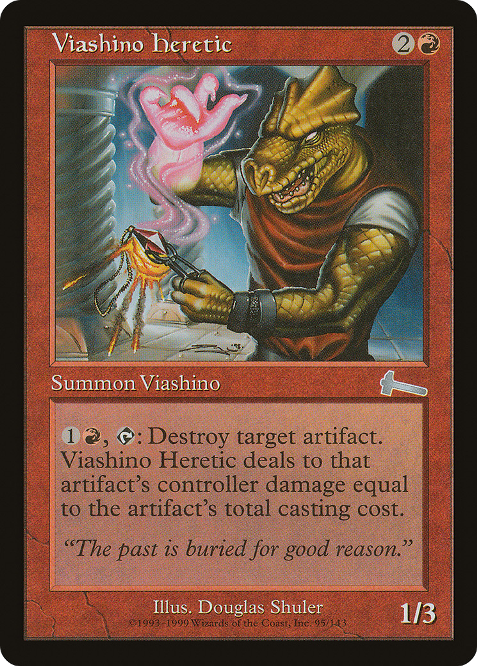 Viashino Heretic — Urza's Legacy — Magic: The Gathering
