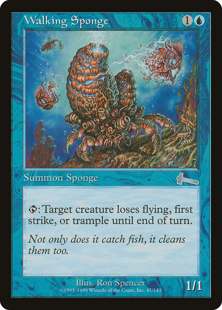 Walking Sponge — Urza's Legacy — Magic: The Gathering