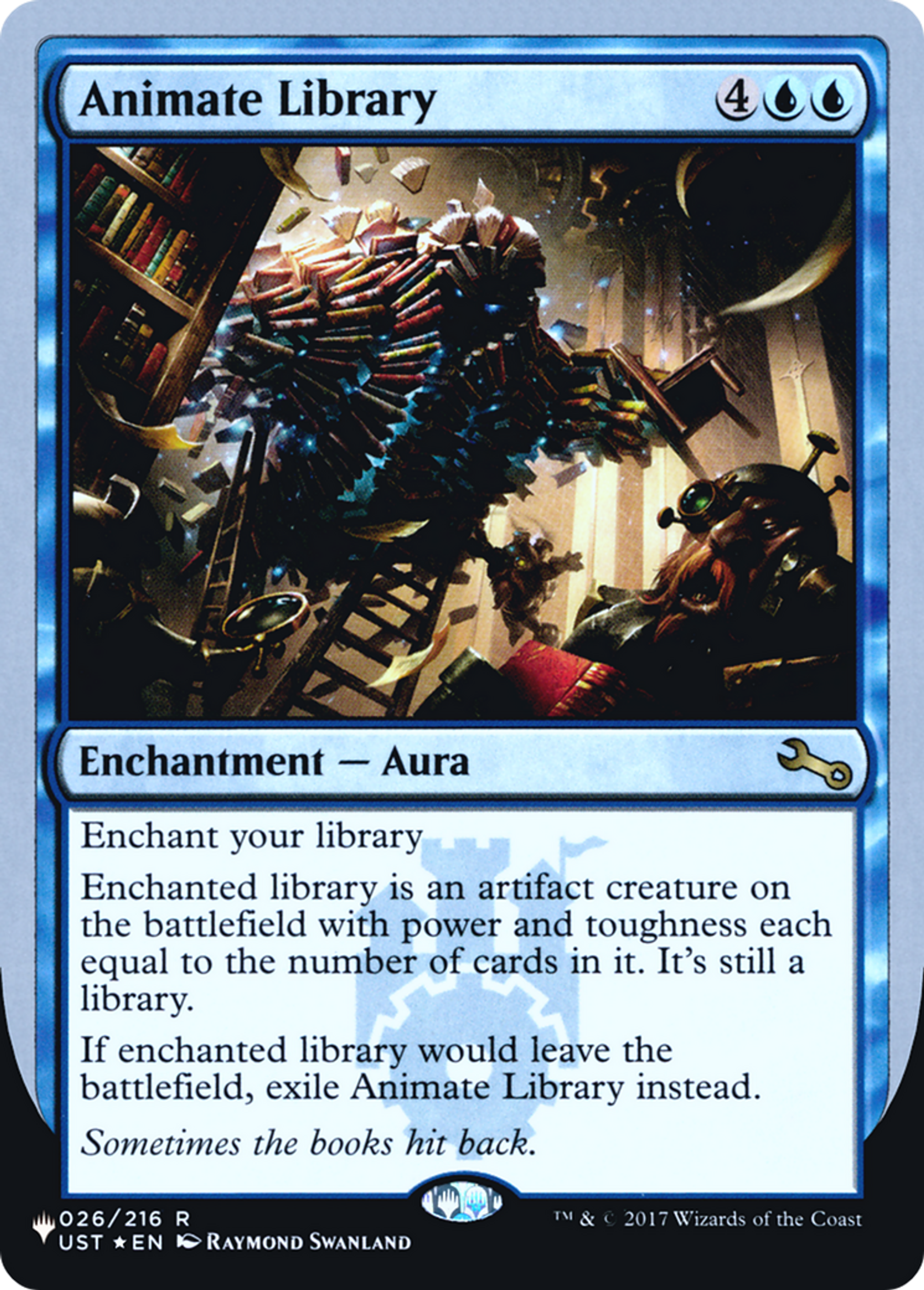 Animate Library — The List (Unfinity Foil Edition) — Magic: The Gathering