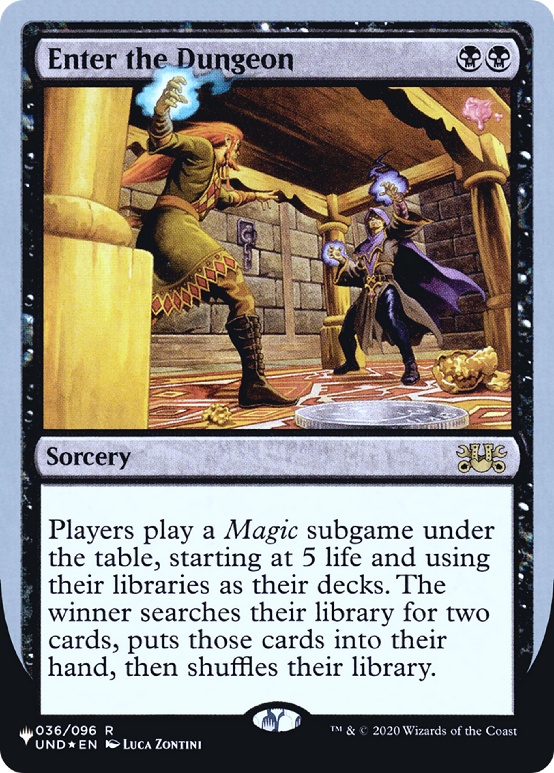 Enter the Dungeon — The List (Unfinity Foil Edition) — Magic: The Gathering