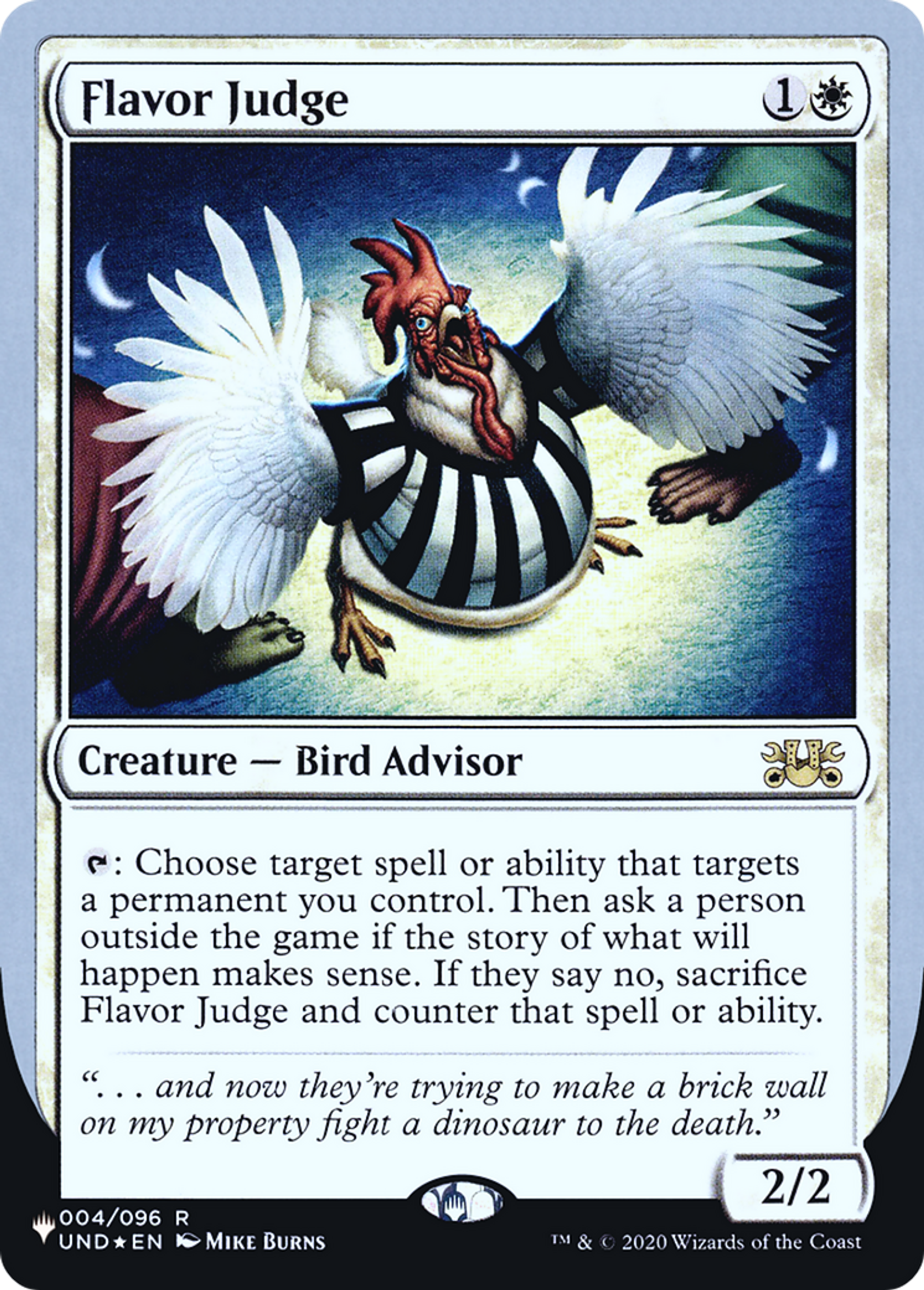 Flavor Judge — The List (Unfinity Foil Edition) — Magic: The Gathering