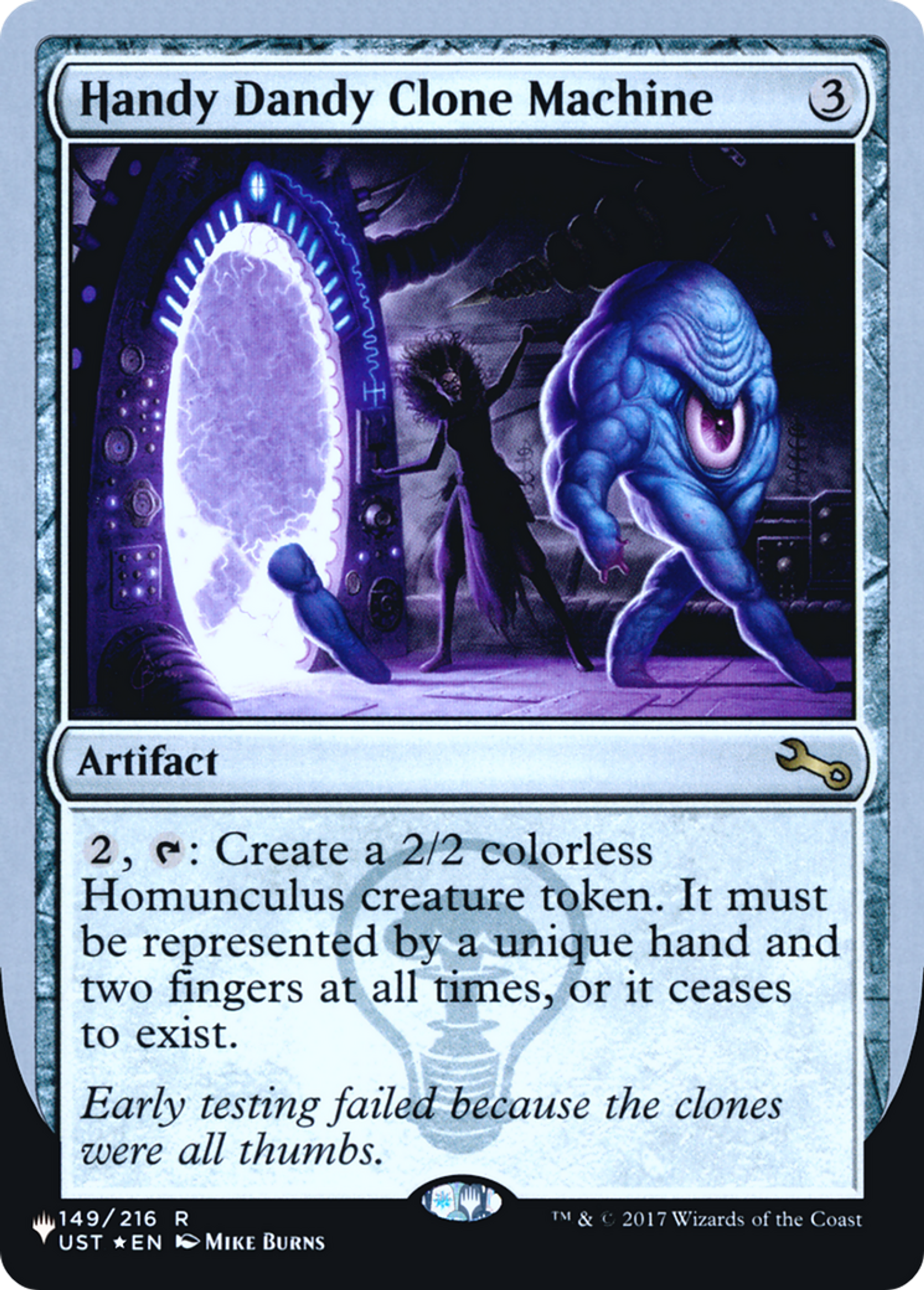 Handy Dandy Clone Machine — The List (Unfinity Foil Edition) — Magic: The Gathering
