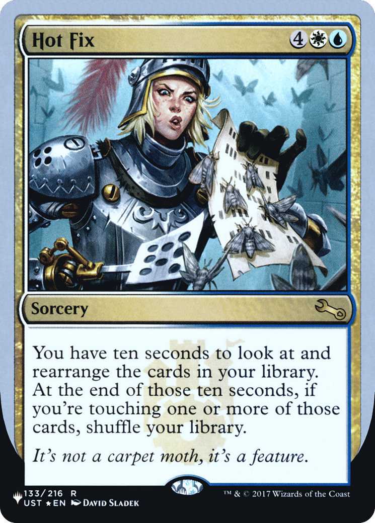 Hot Fix — The List (Unfinity Foil Edition) — Magic: The Gathering