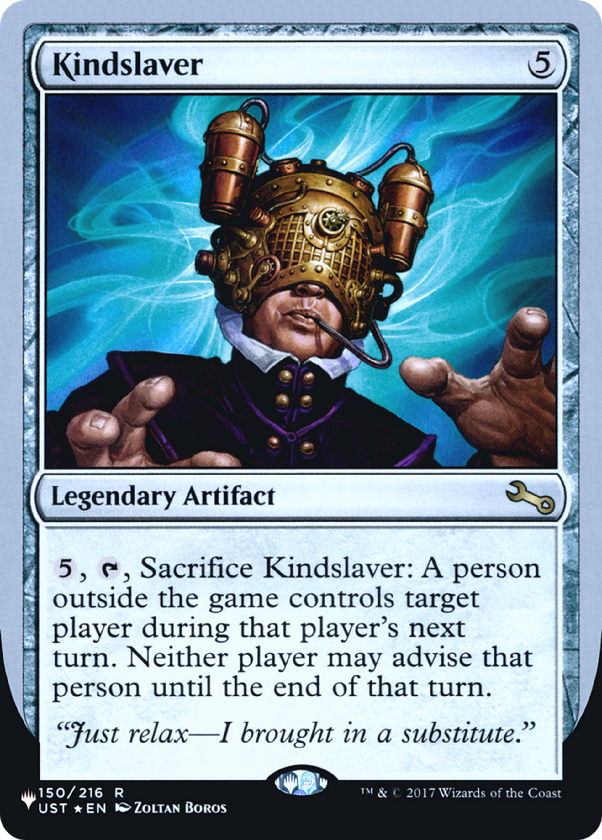 Kindslaver — The List (Unfinity Foil Edition) — Magic: The Gathering