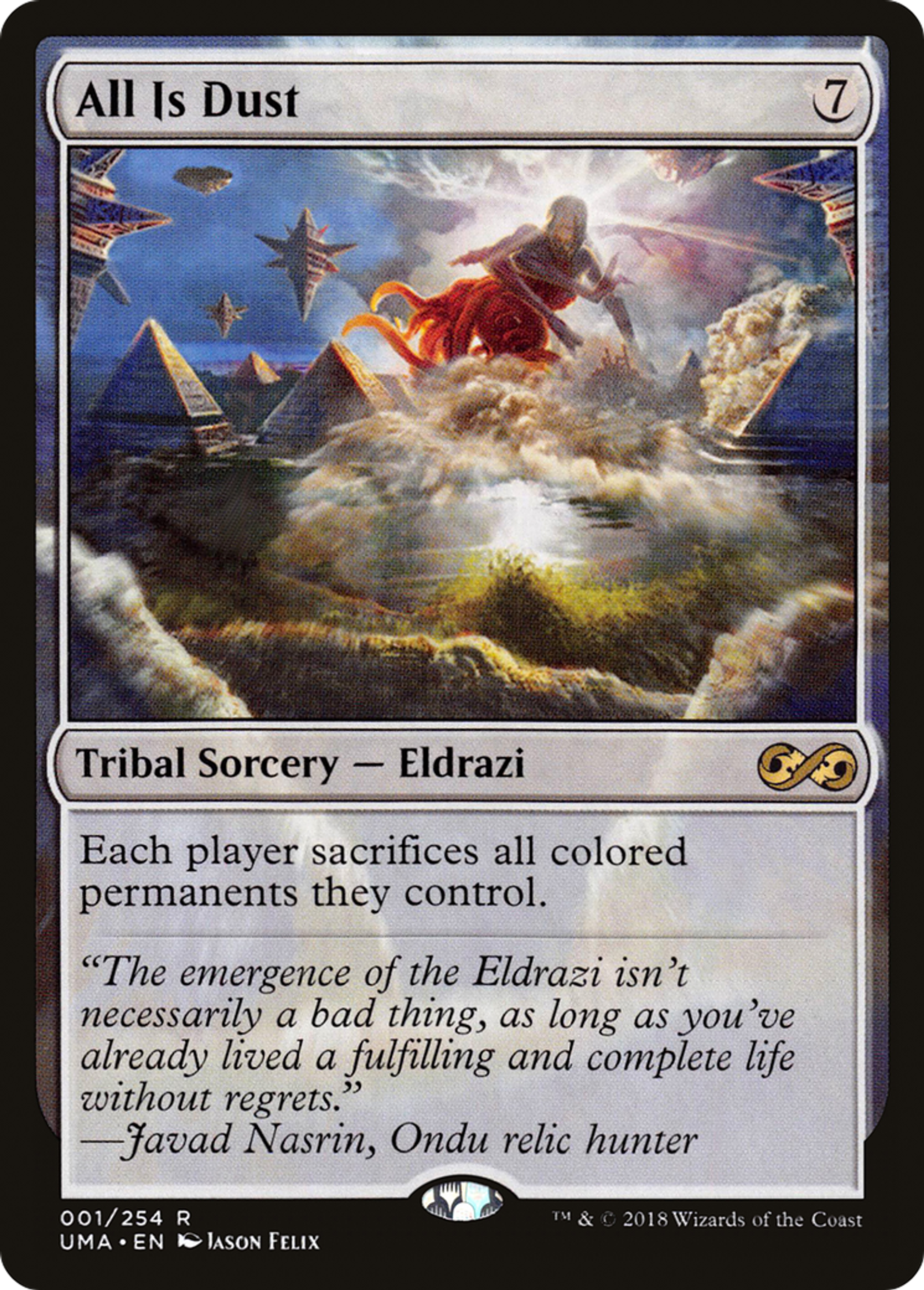 All Is Dust — Ultimate Masters — Magic: The Gathering