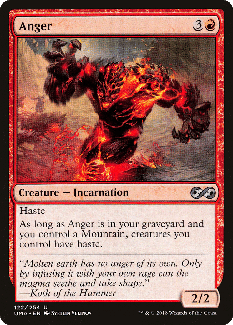 Anger — Ultimate Masters — Magic: The Gathering