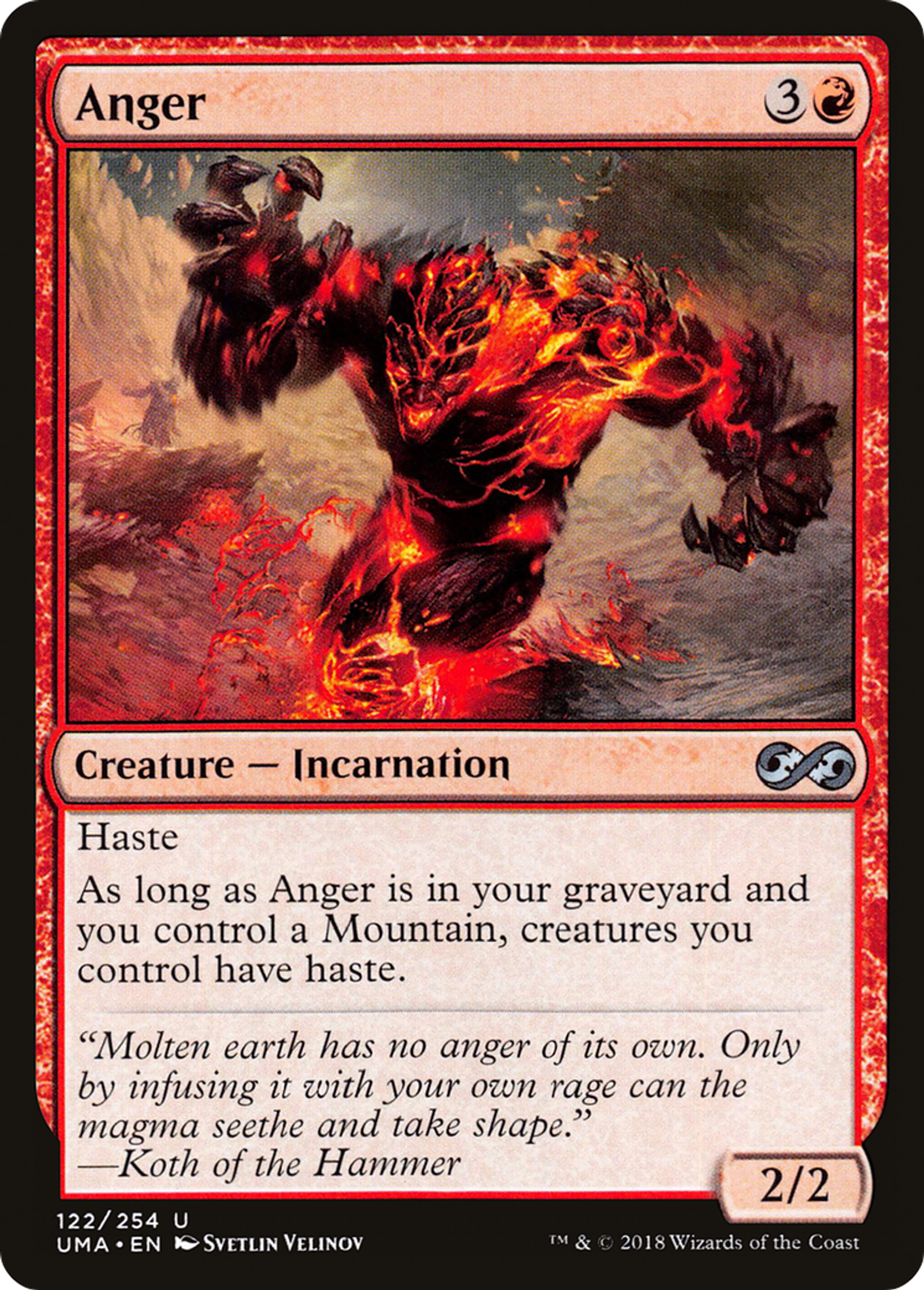Anger — Ultimate Masters — Magic: The Gathering