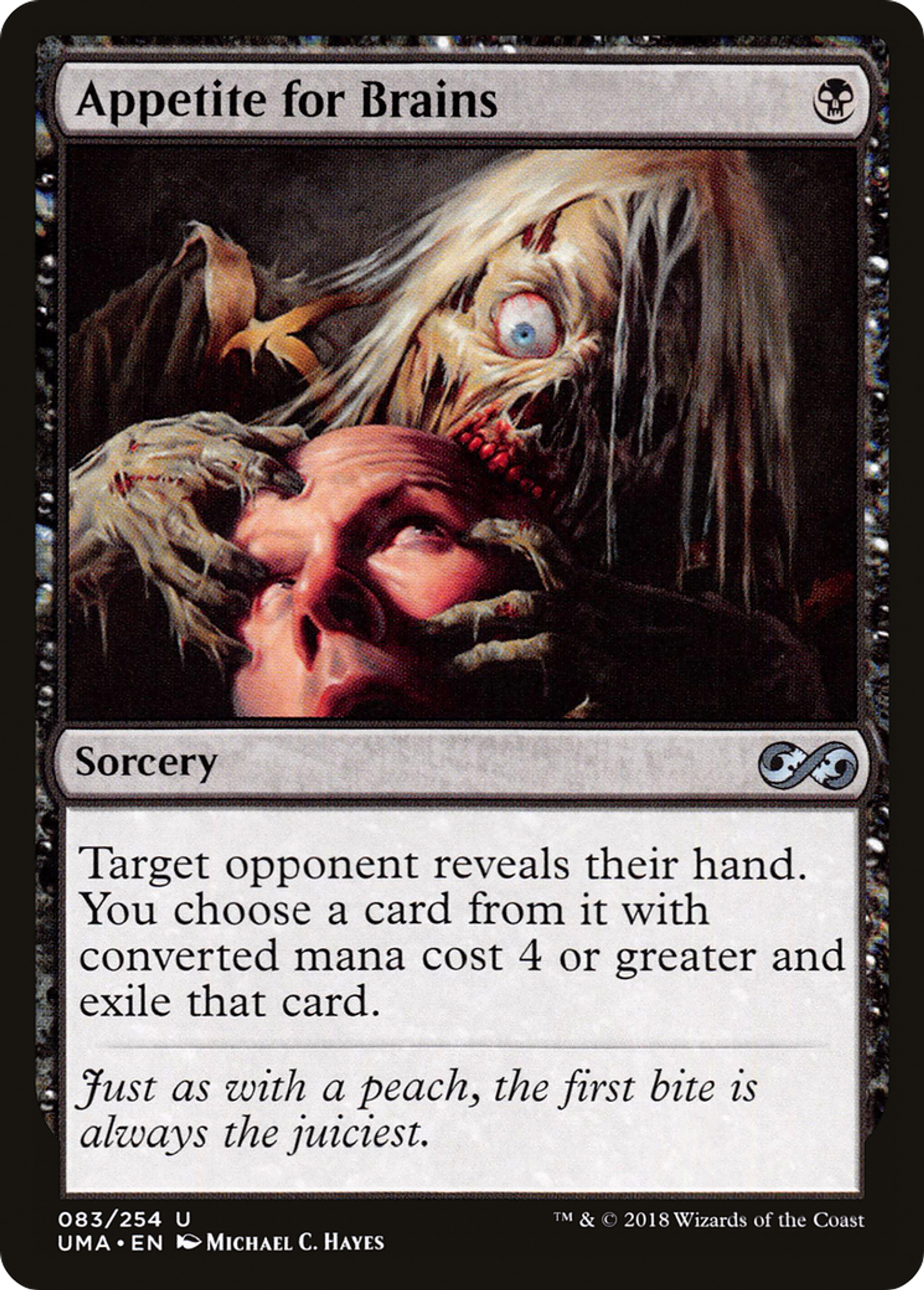 Appetite for Brains — Ultimate Masters — Magic: The Gathering