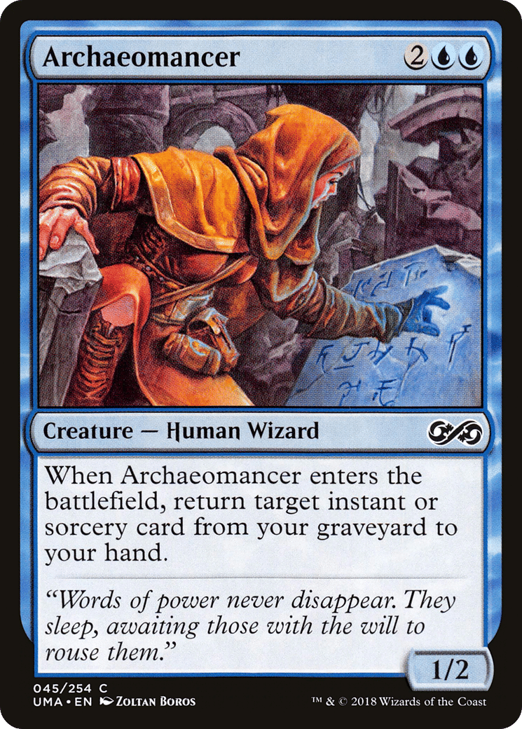 Archaeomancer — Ultimate Masters — Magic: The Gathering