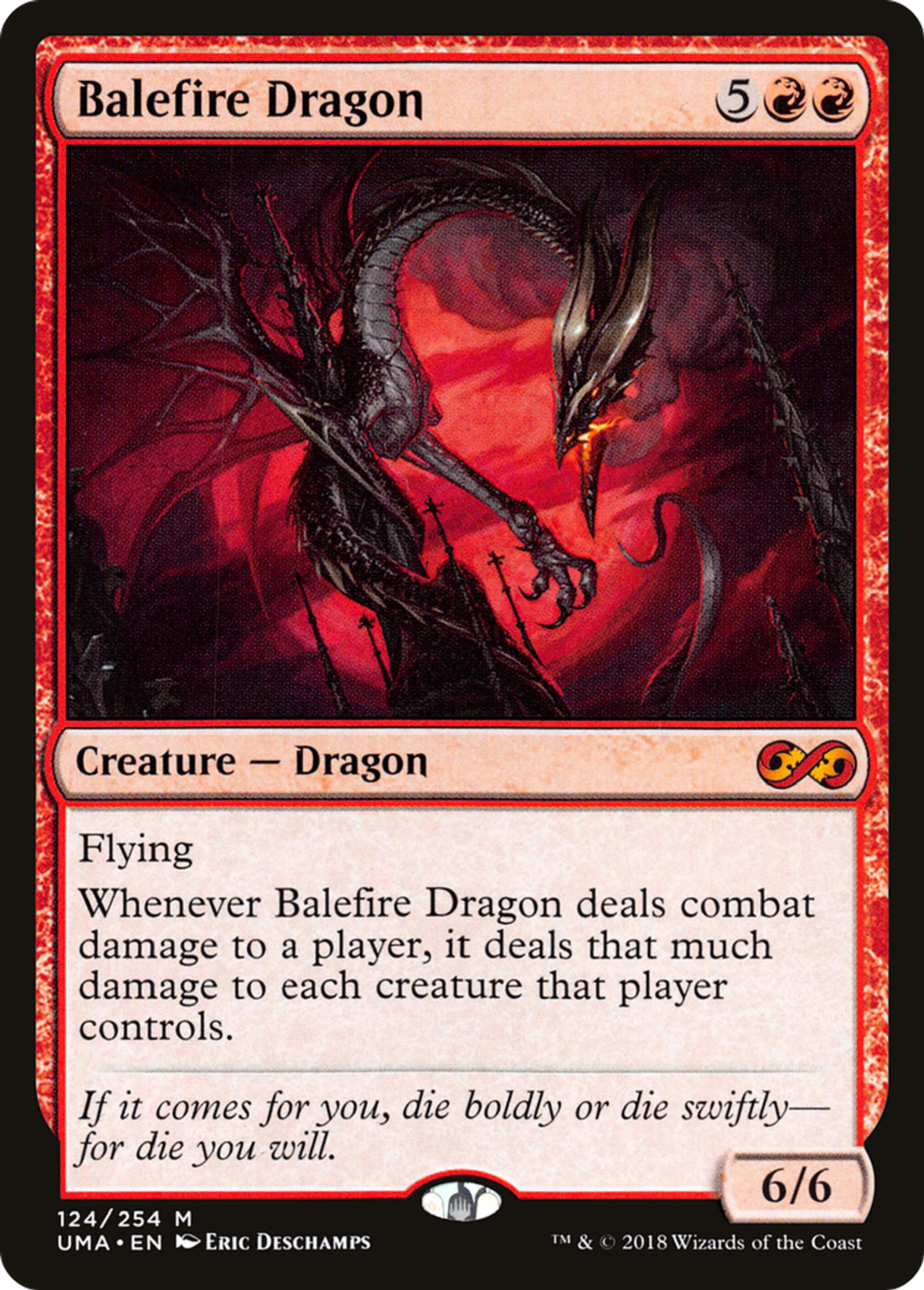 Balefire Dragon — Ultimate Masters — Magic: The Gathering