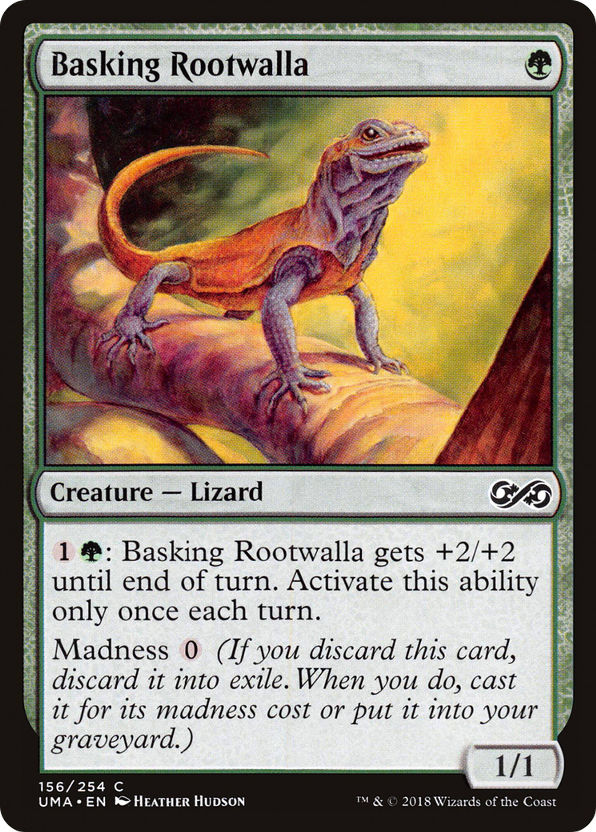 Basking Rootwalla — Ultimate Masters — Magic: The Gathering
