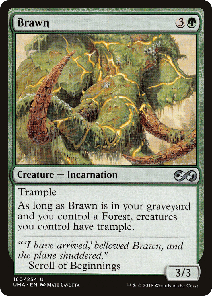 Brawn — Ultimate Masters — Magic: The Gathering