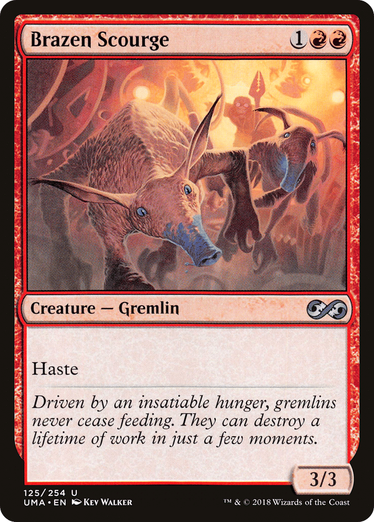 Brazen Scourge — Ultimate Masters — Magic: The Gathering