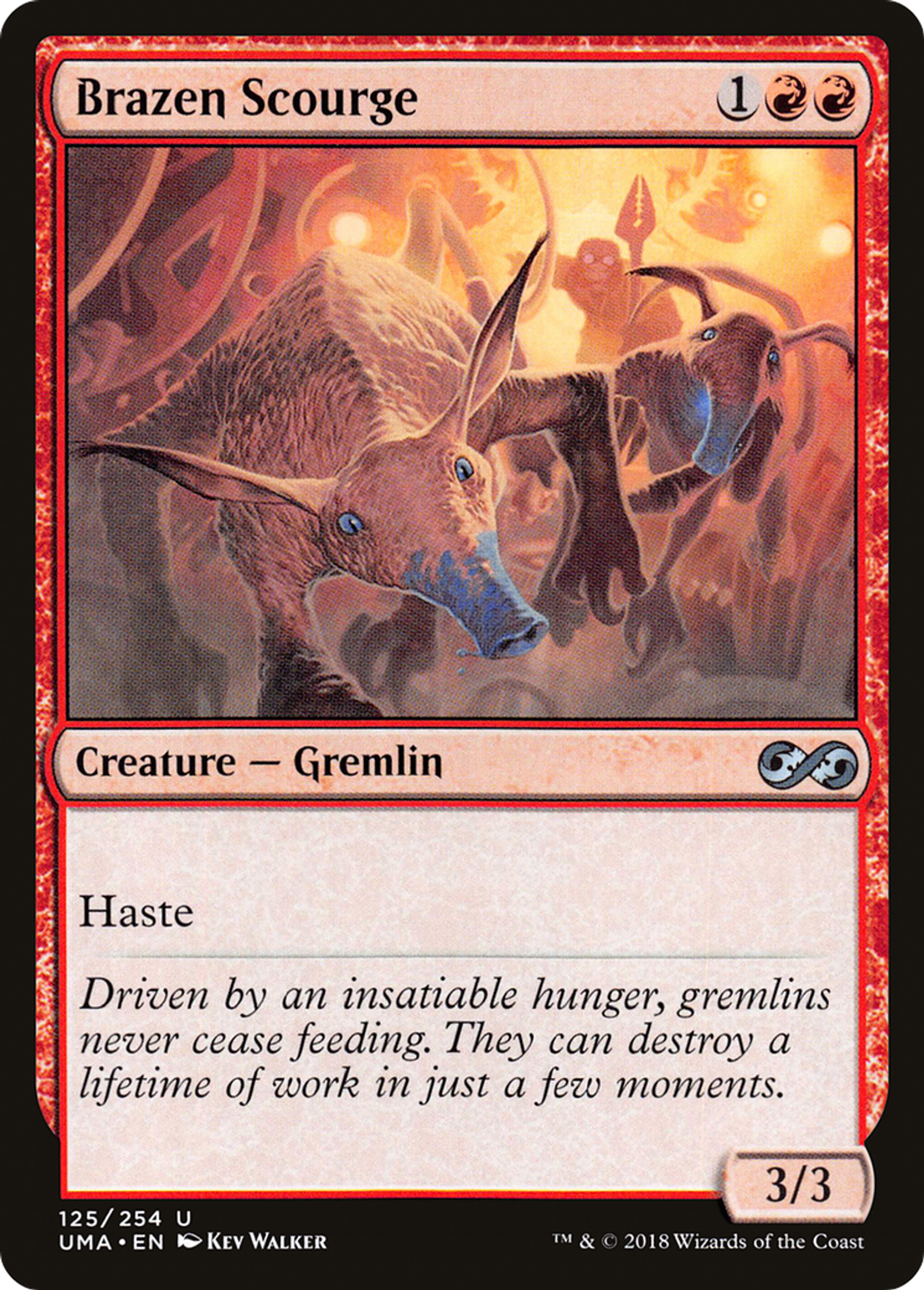 Brazen Scourge — Ultimate Masters — Magic: The Gathering