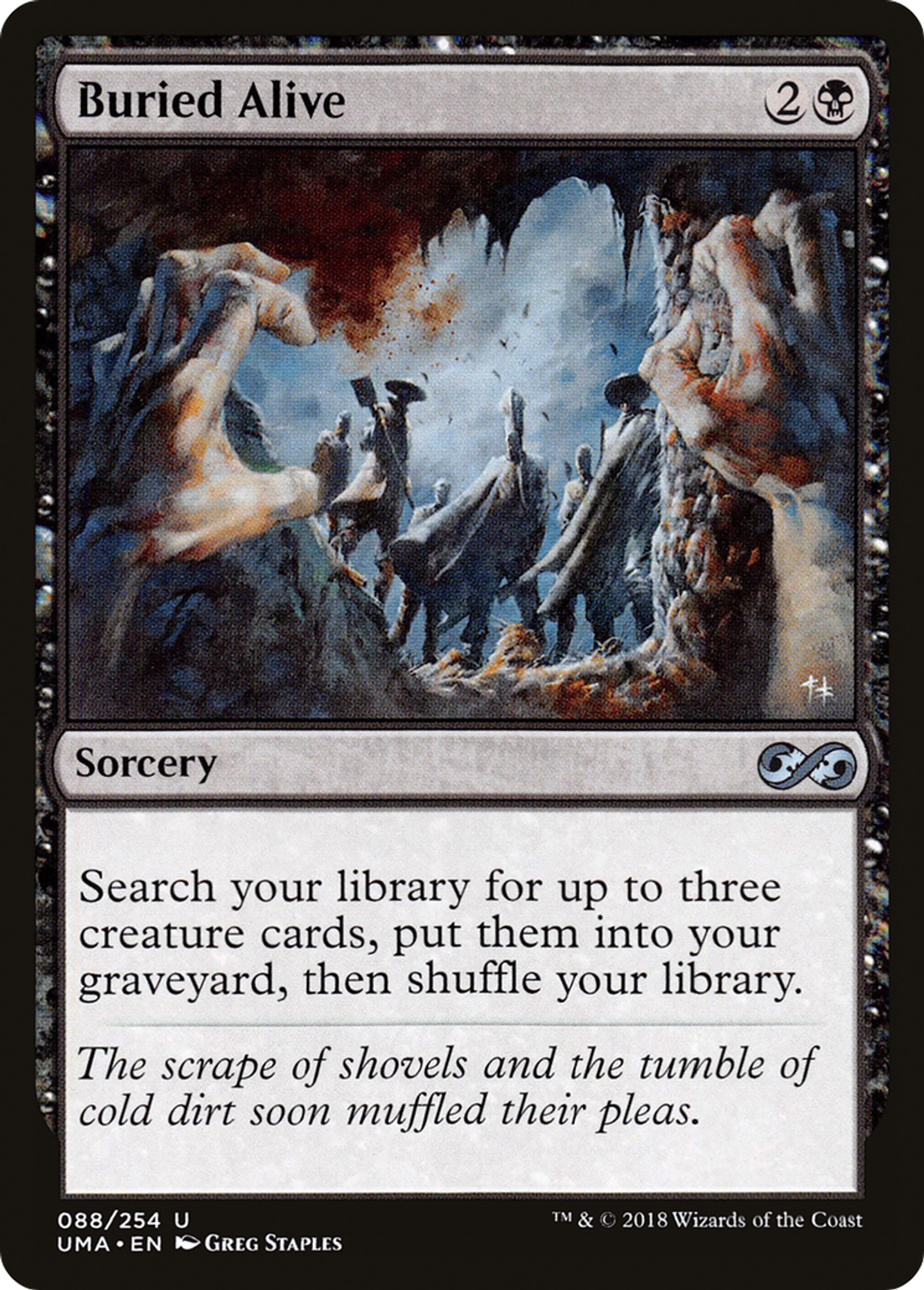 Buried Alive — Ultimate Masters — Magic: The Gathering
