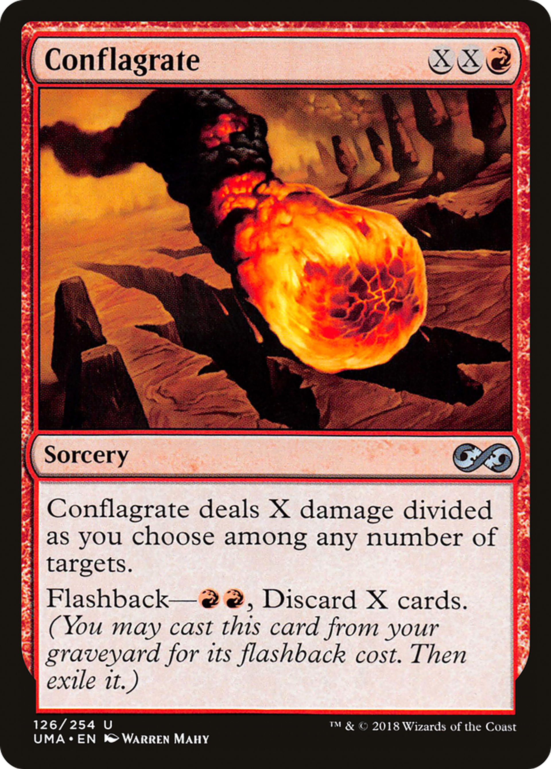 Conflagrate — Ultimate Masters — Magic: The Gathering