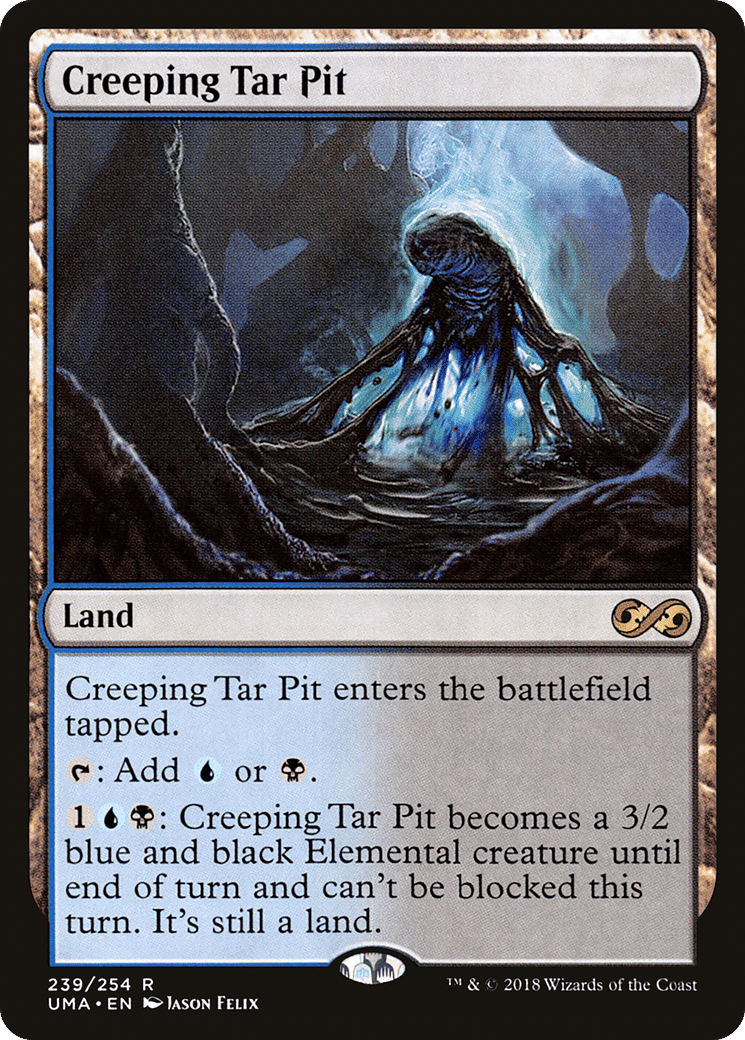 Creeping Tar Pit — Ultimate Masters — Magic: The Gathering