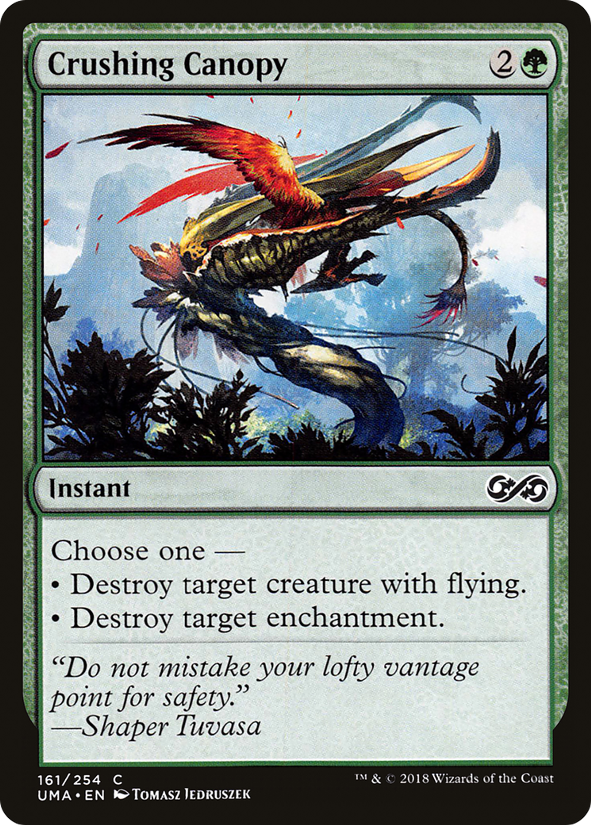 Crushing Canopy — Ultimate Masters — Magic: The Gathering