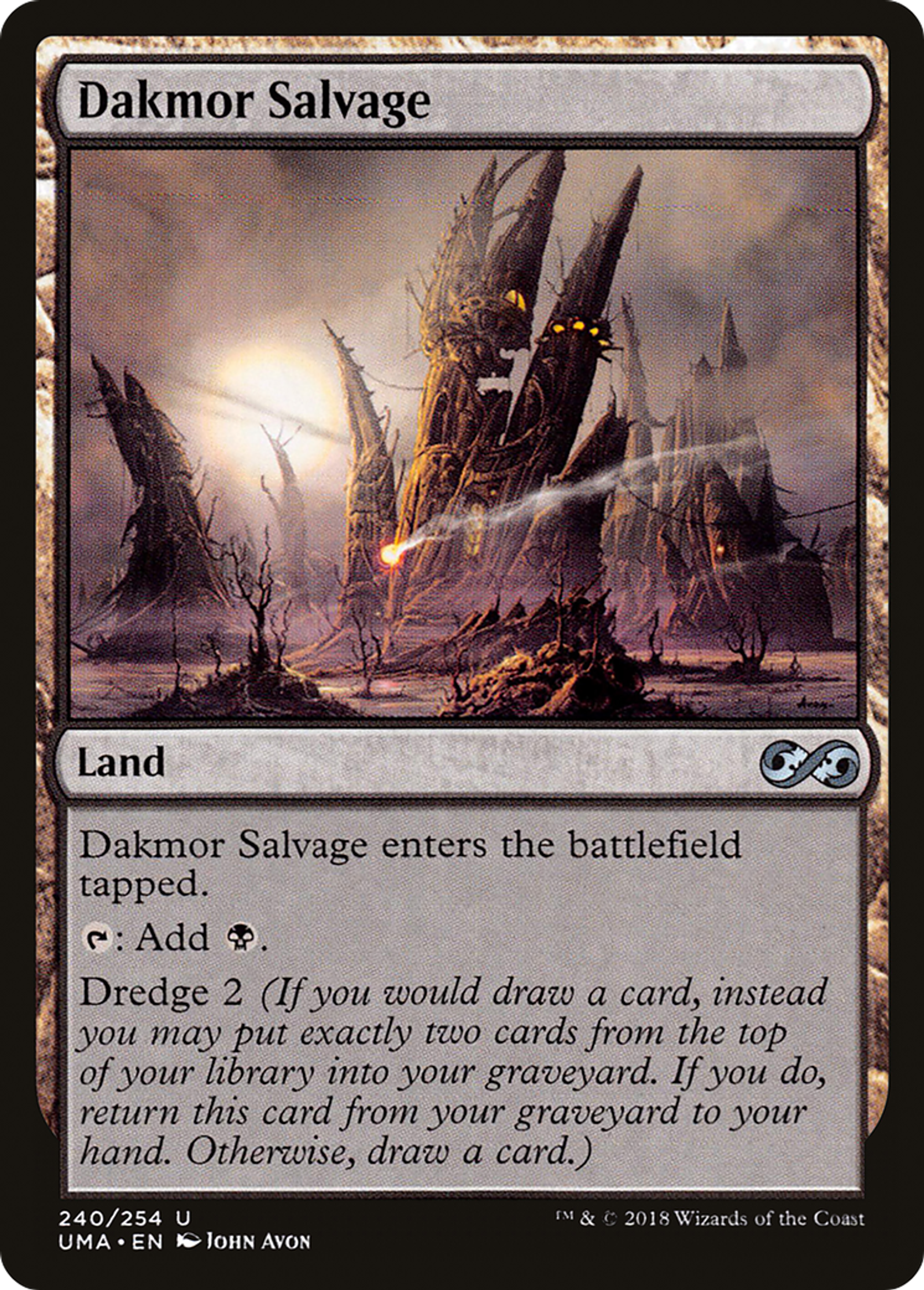 Dakmor Salvage — Ultimate Masters — Magic: The Gathering