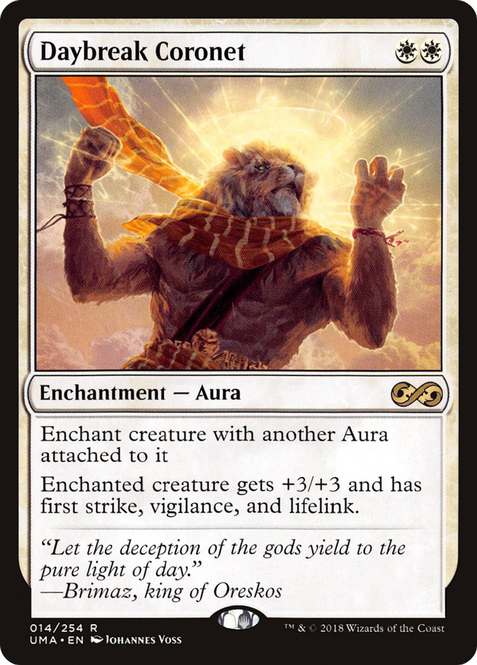 Daybreak Coronet — Ultimate Masters — Magic: The Gathering