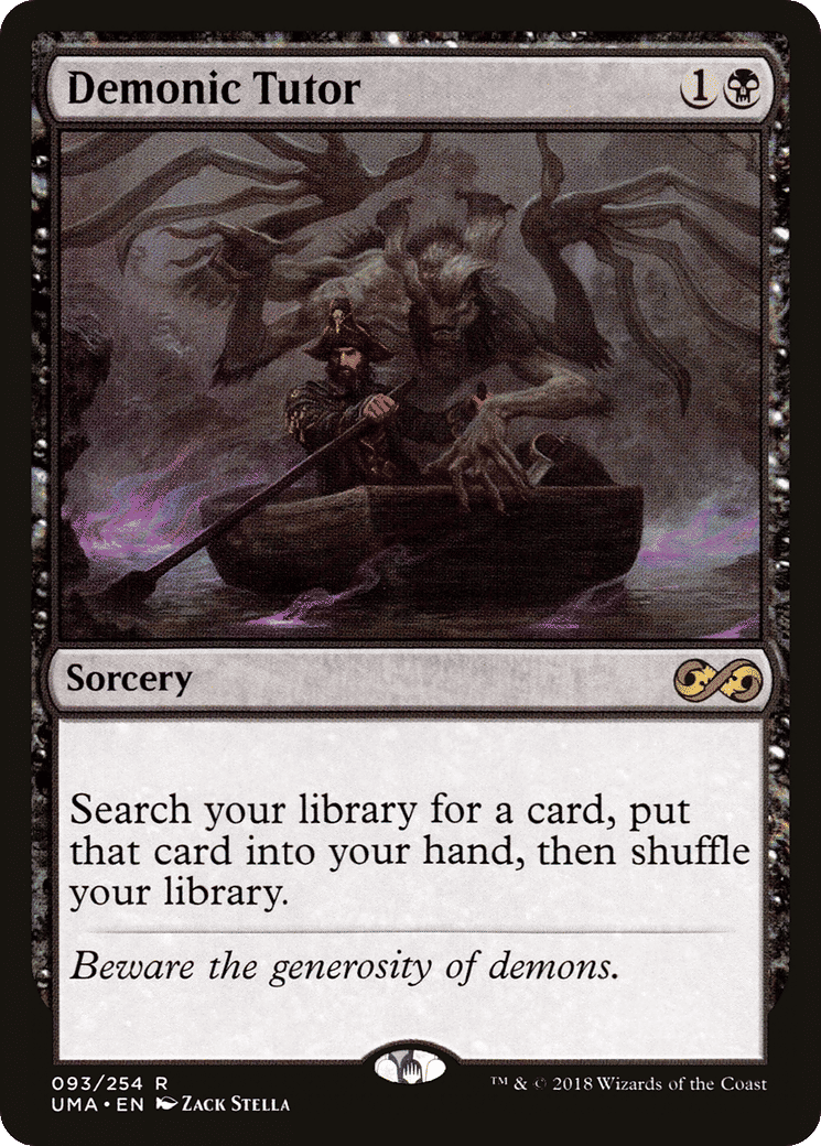 Demonic Tutor — Ultimate Masters — Magic: The Gathering