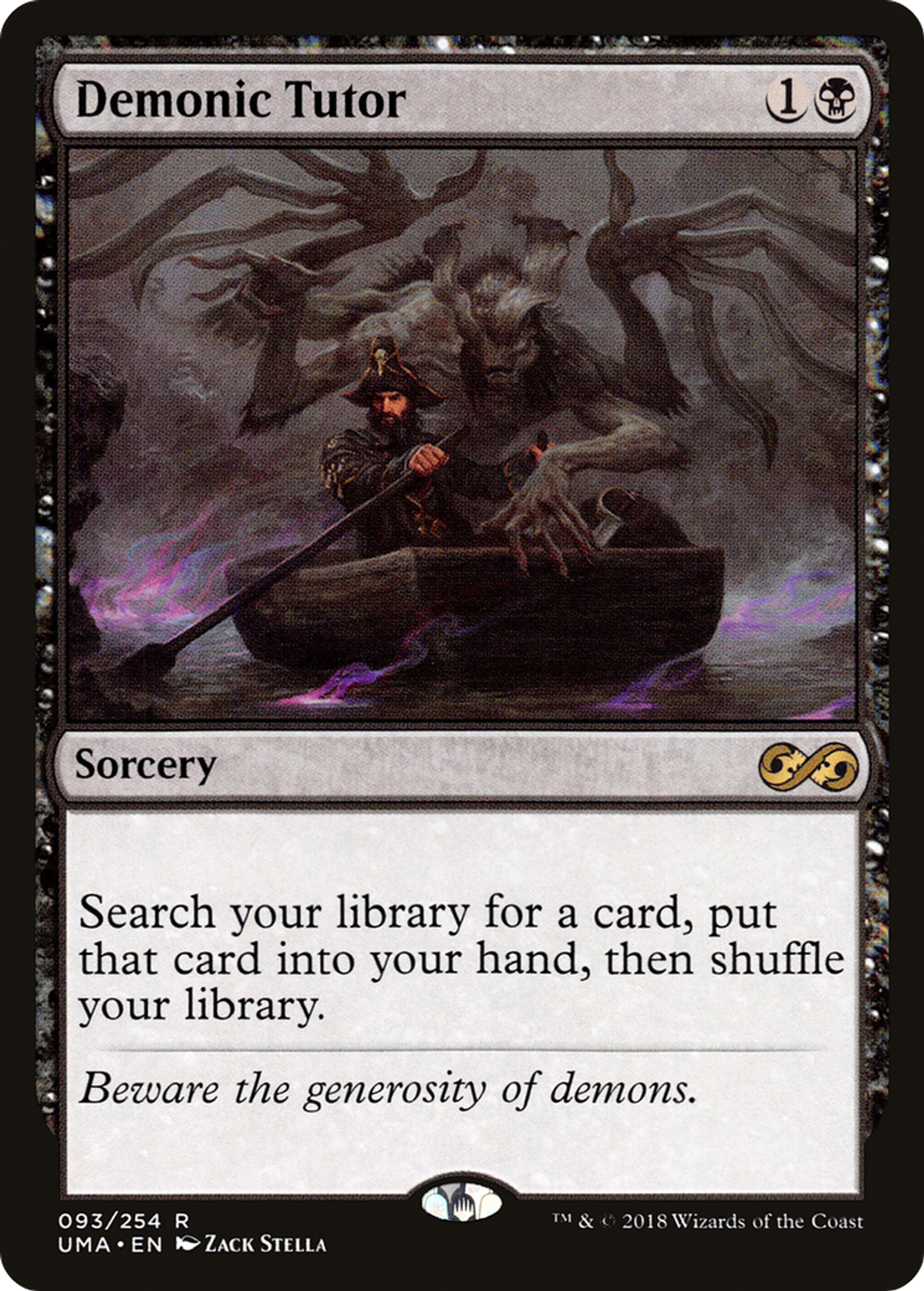 Demonic Tutor — Ultimate Masters — Magic: The Gathering
