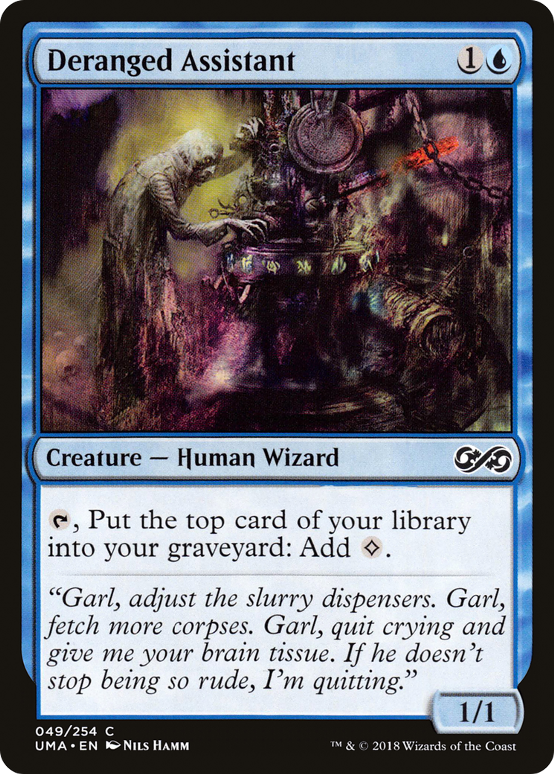 Deranged Assistant — Ultimate Masters — Magic: The Gathering