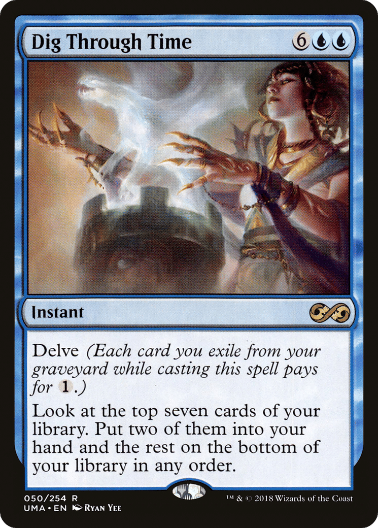 Dig Through Time — Ultimate Masters — Magic: The Gathering