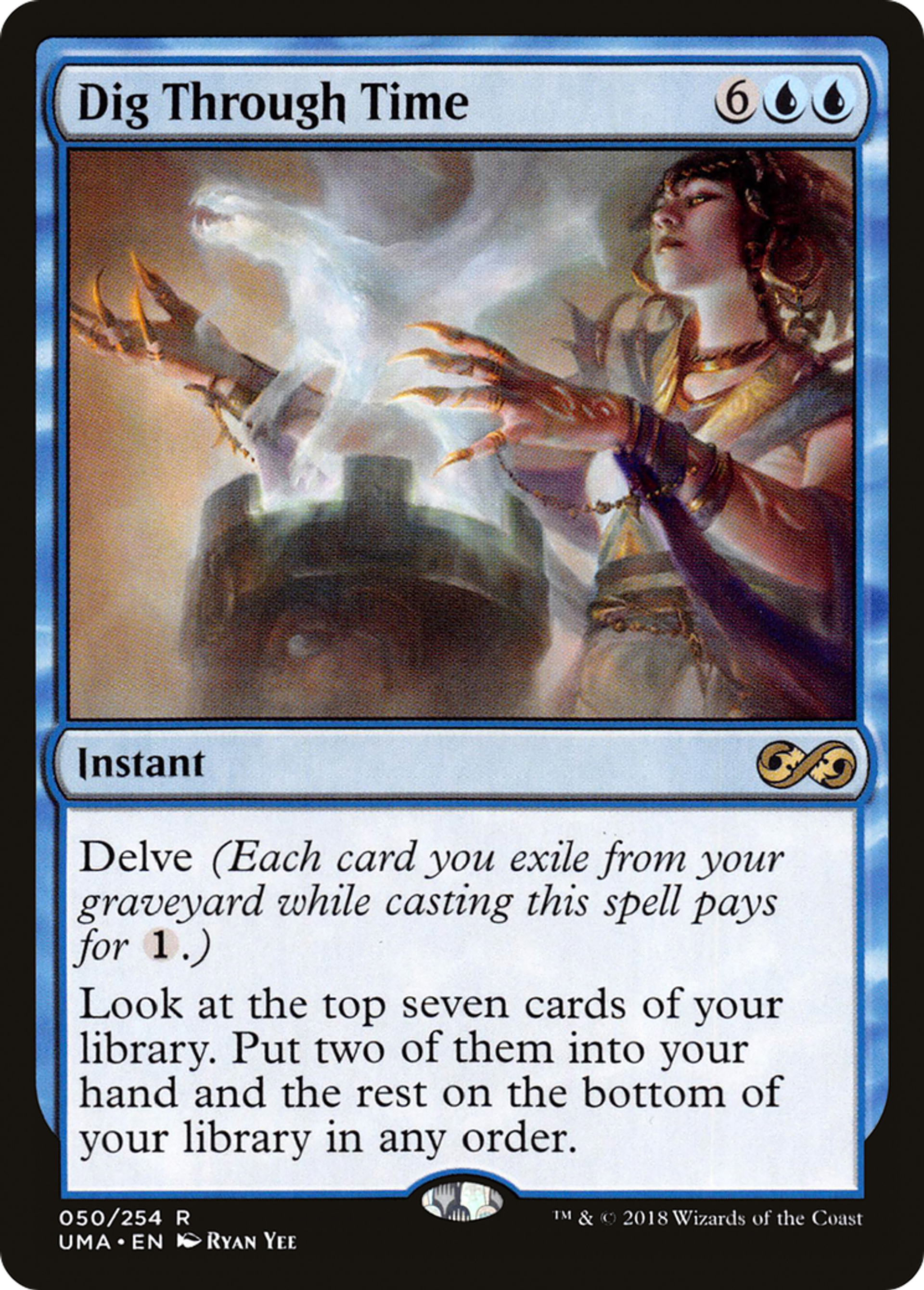 Dig Through Time — Ultimate Masters — Magic: The Gathering