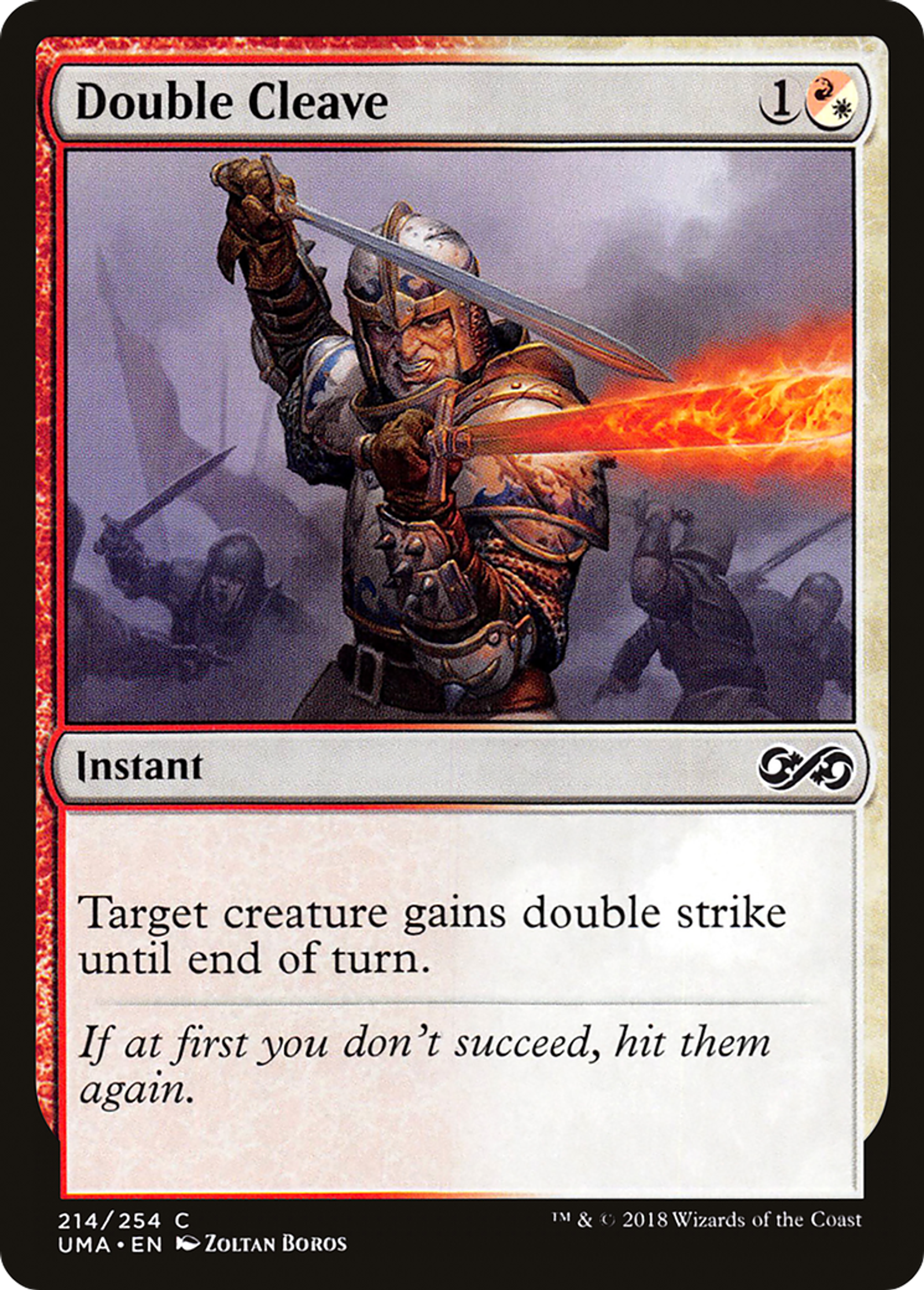Double Cleave — Ultimate Masters — Magic: The Gathering