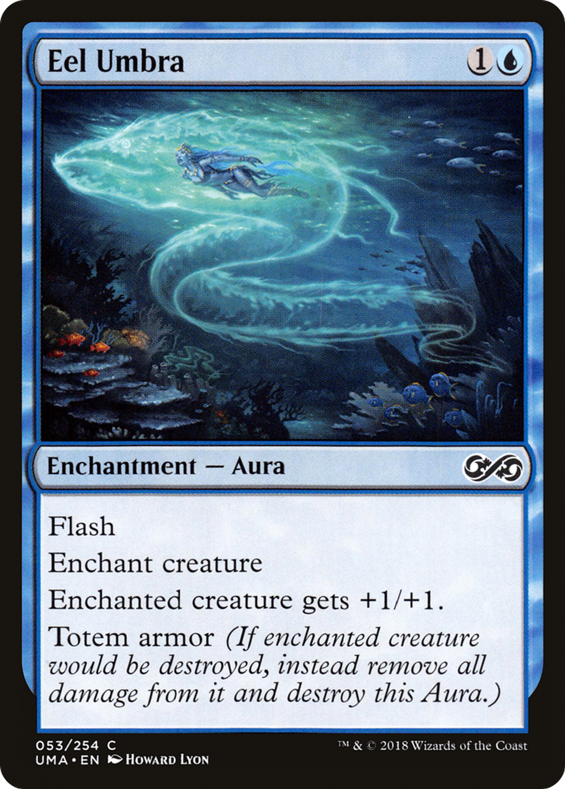 Eel Umbra — Ultimate Masters — Magic: The Gathering