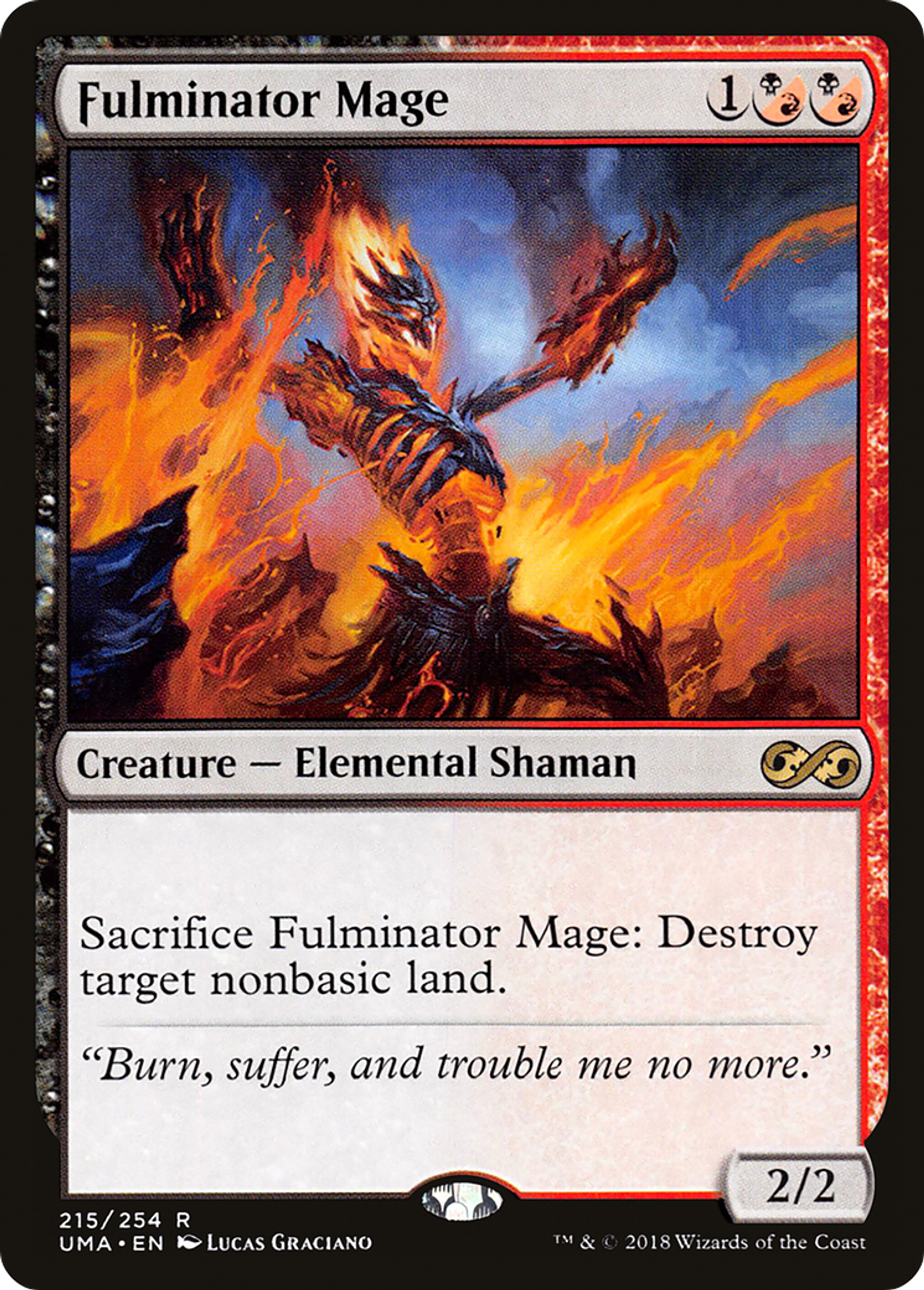 Fulminator Mage — Ultimate Masters — Magic: The Gathering