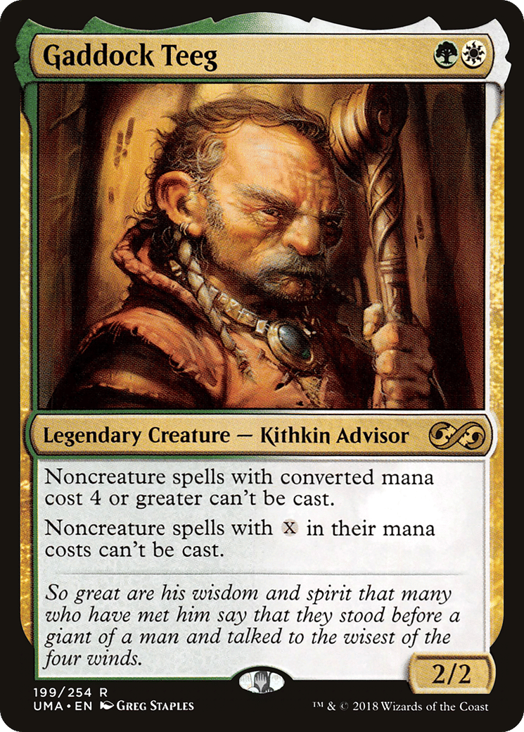 Gaddock Teeg — Ultimate Masters — Magic: The Gathering