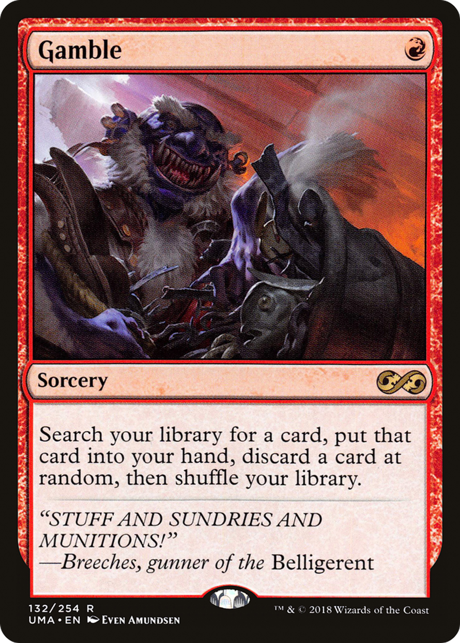 Gamble — Ultimate Masters — Magic: The Gathering