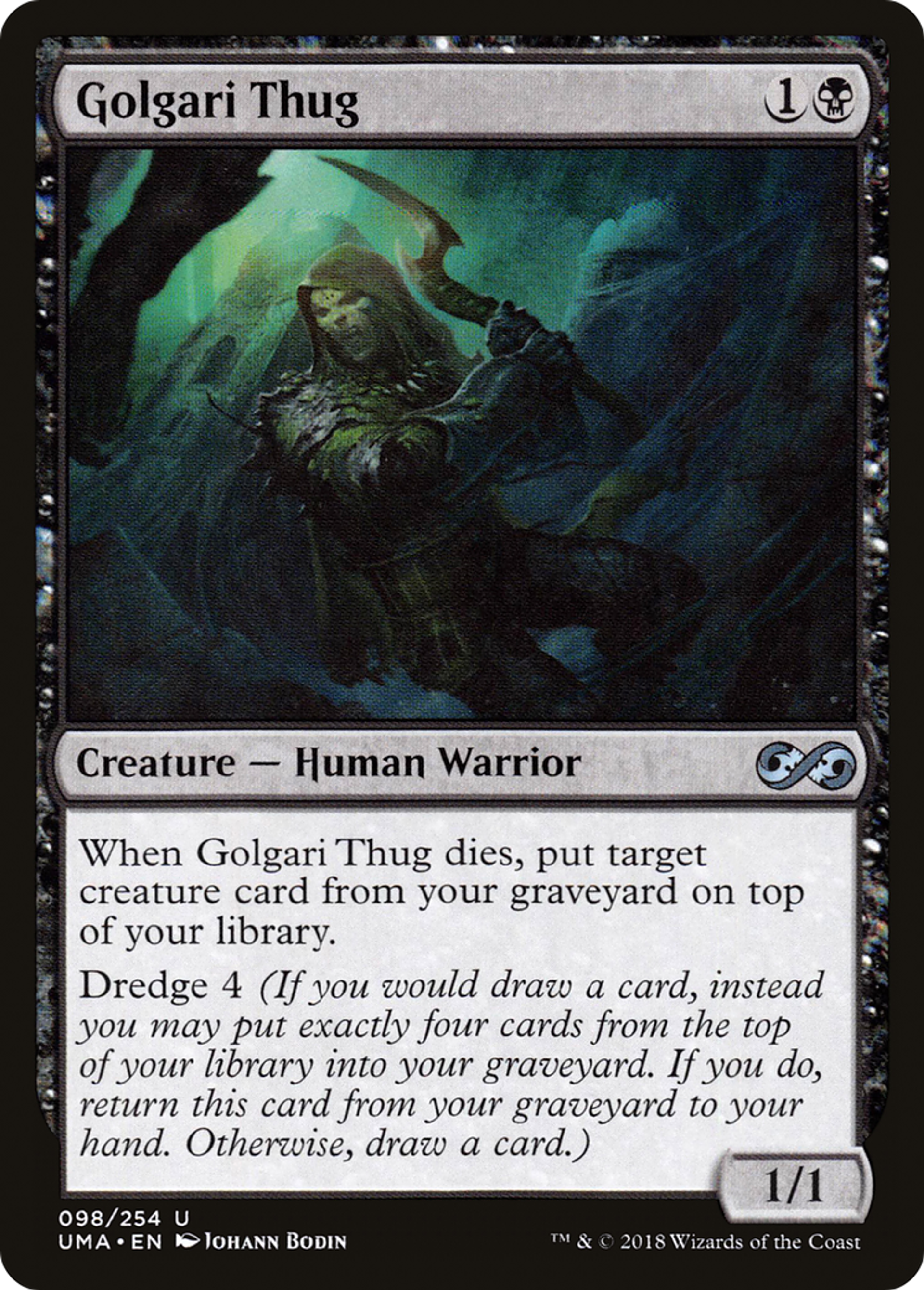 Golgari Thug — Ultimate Masters — Magic: The Gathering
