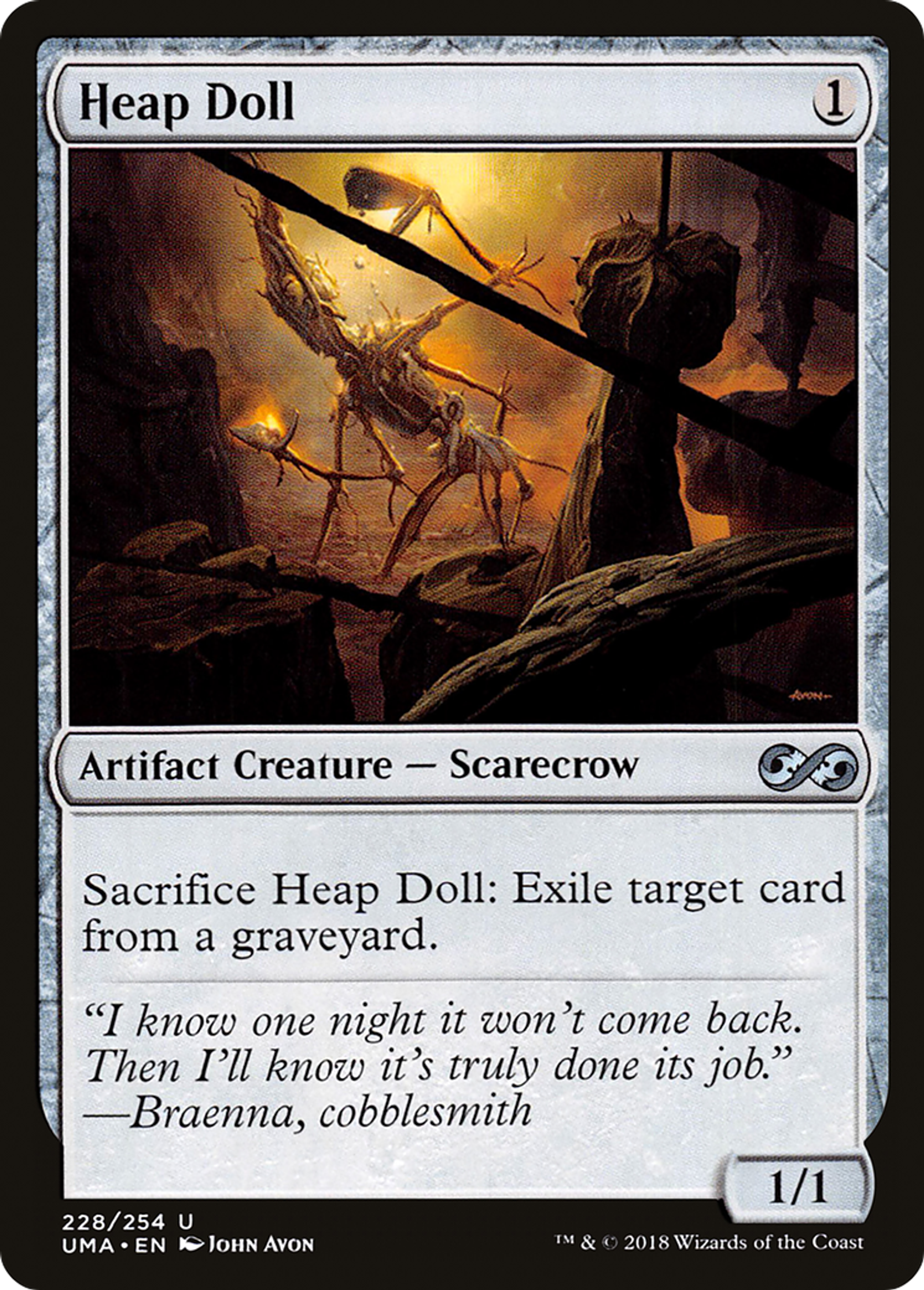 Heap Doll — Ultimate Masters — Magic: The Gathering