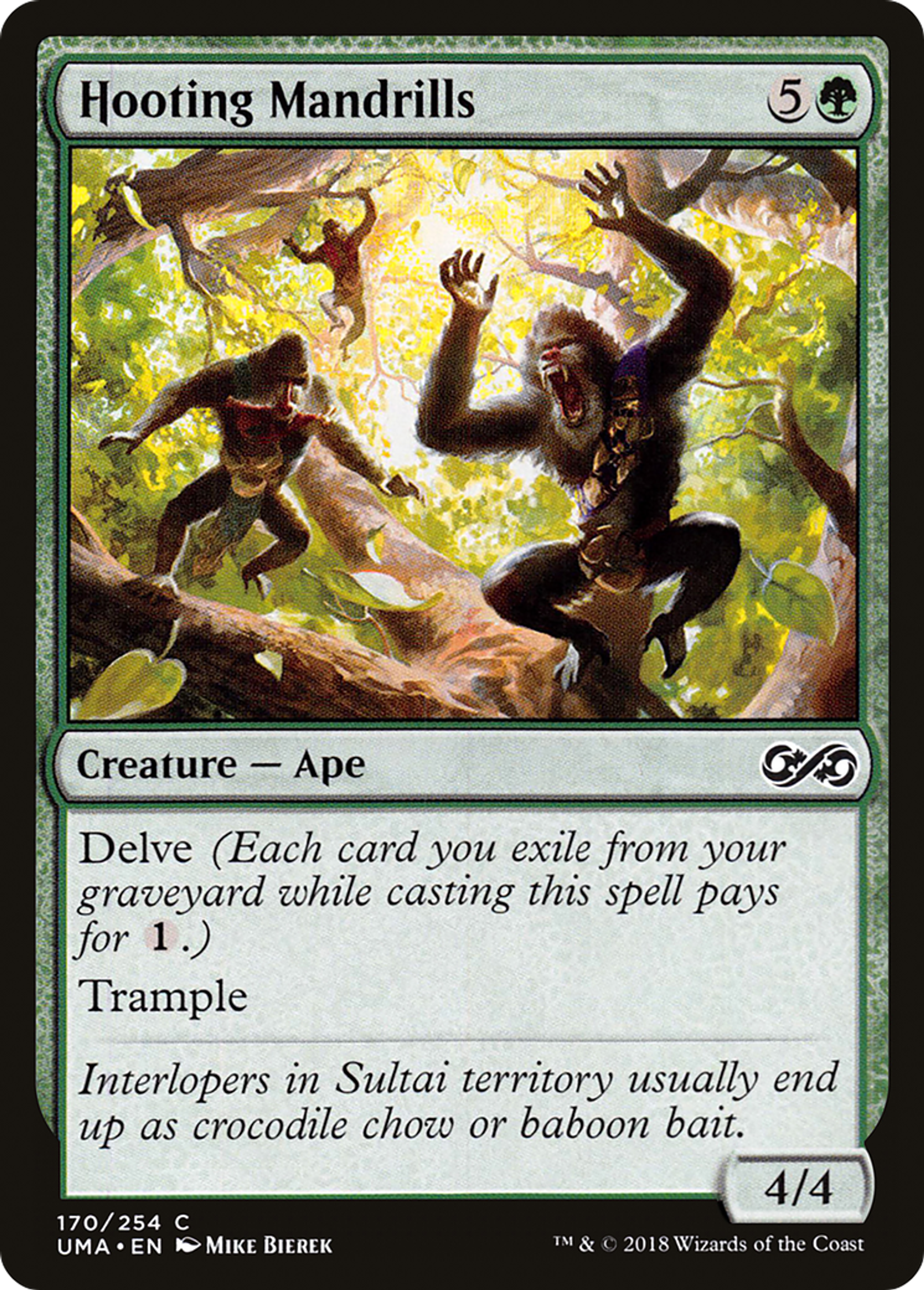 Hooting Mandrills — Ultimate Masters — Magic: The Gathering