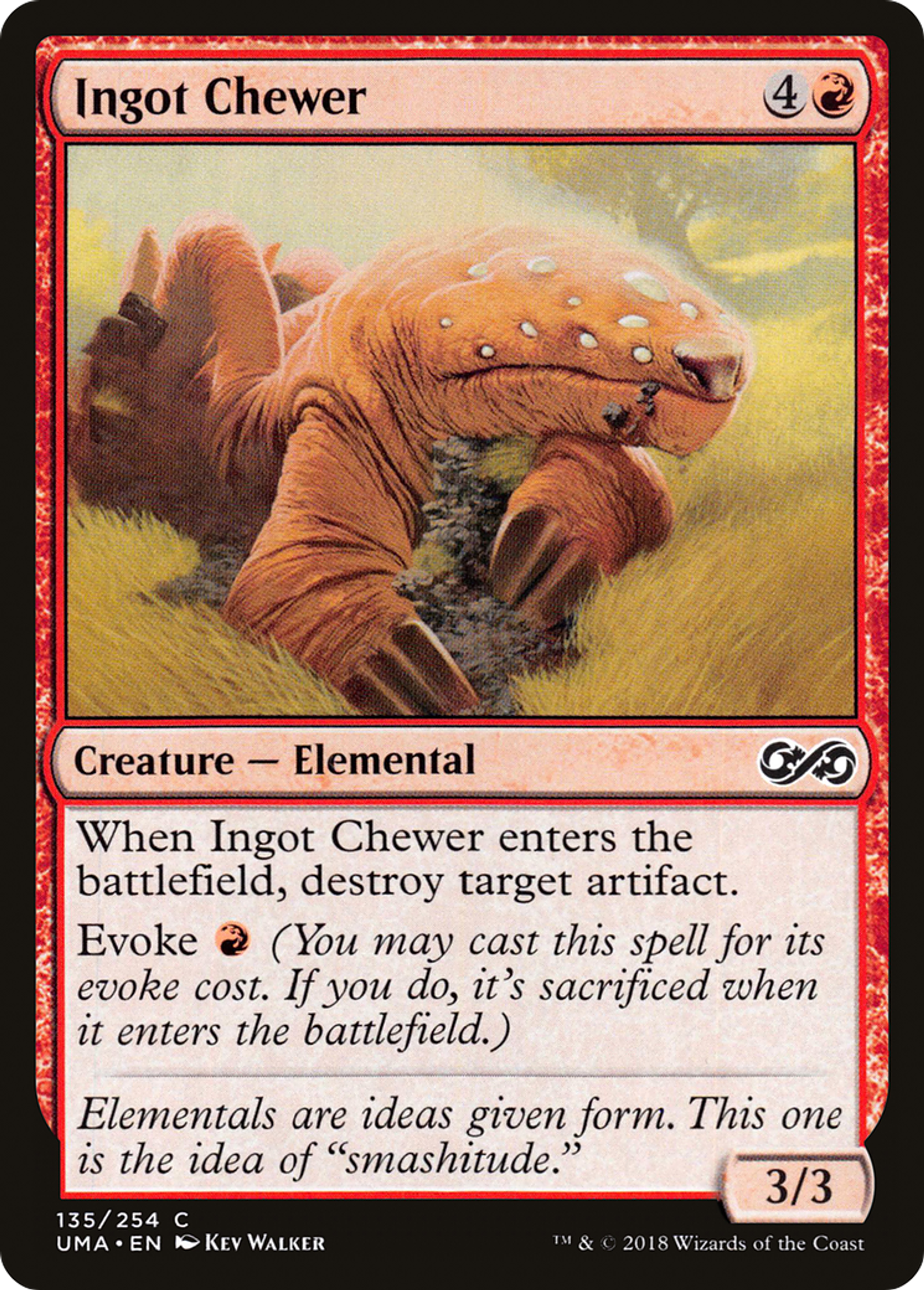Ingot Chewer — Ultimate Masters — Magic: The Gathering