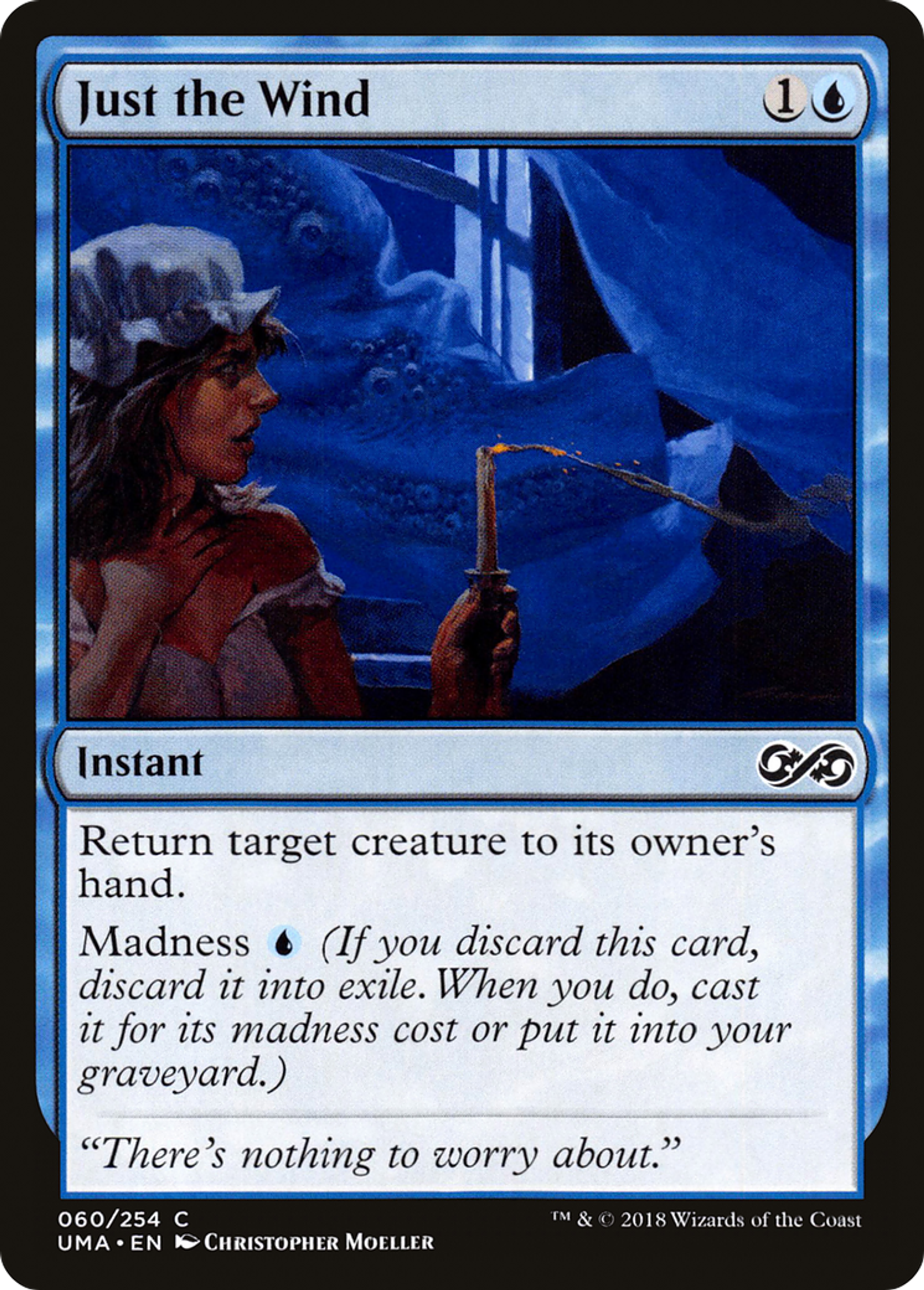Just the Wind — Ultimate Masters — Magic: The Gathering