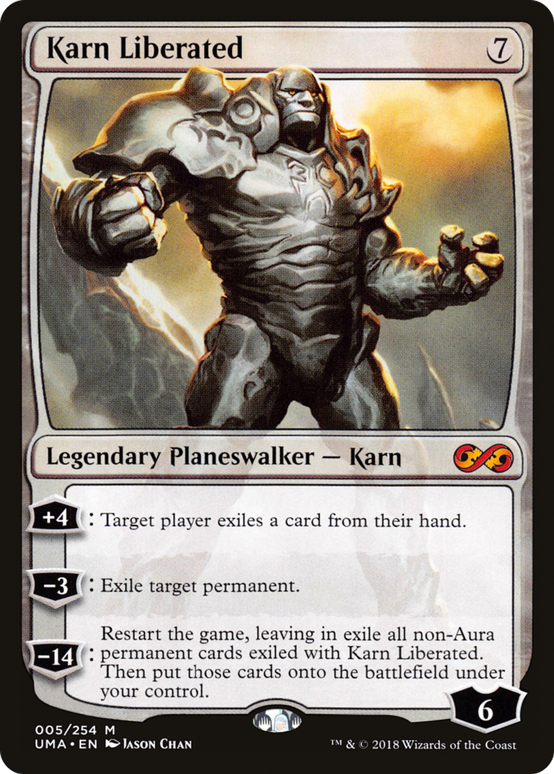 Karn Liberated — Ultimate Masters — Magic: The Gathering