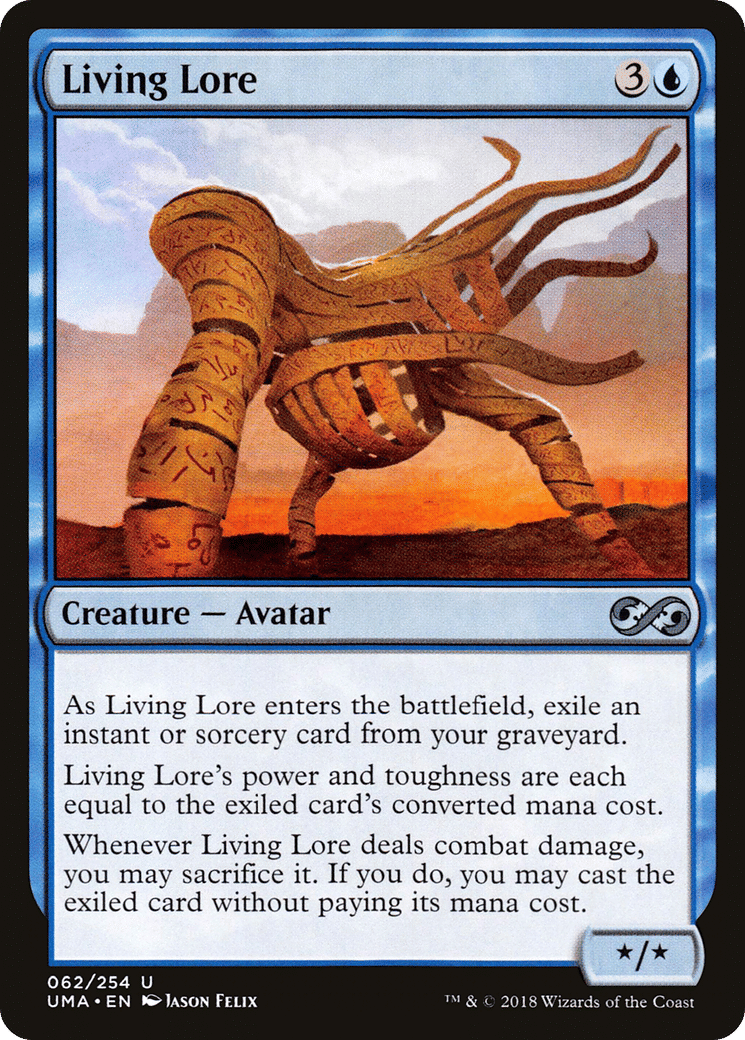 Living Lore — Ultimate Masters — Magic: The Gathering