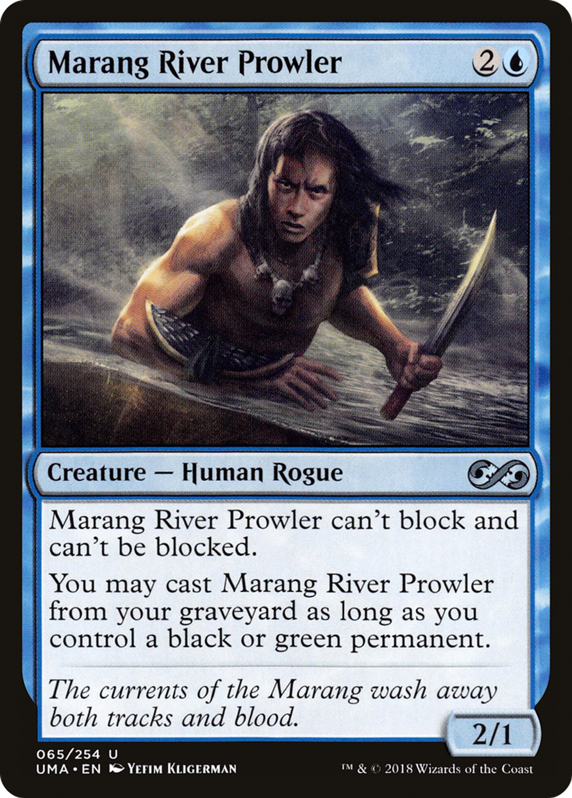 Marang River Prowler — Ultimate Masters — Magic: The Gathering