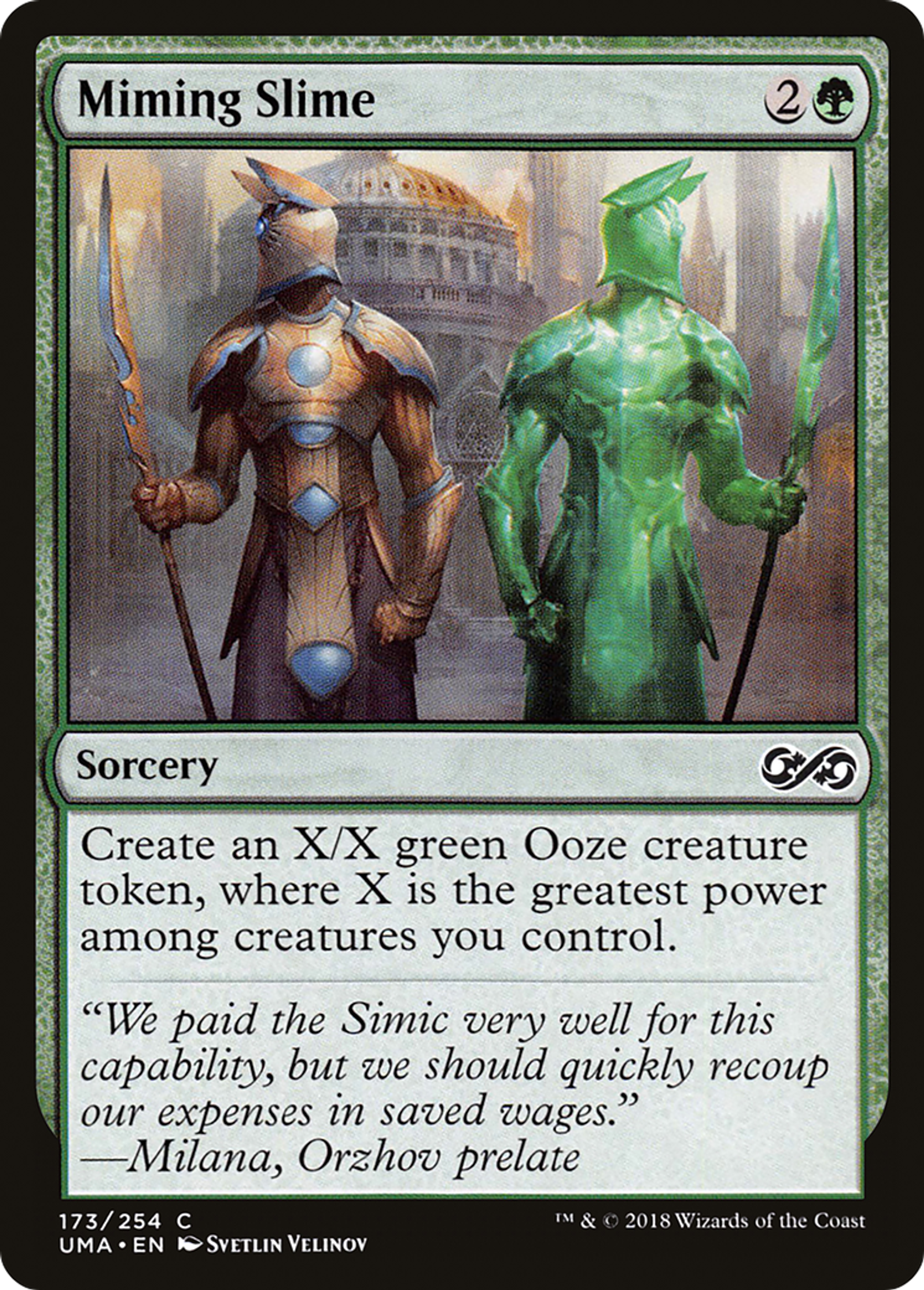 Miming Slime — Ultimate Masters — Magic: The Gathering