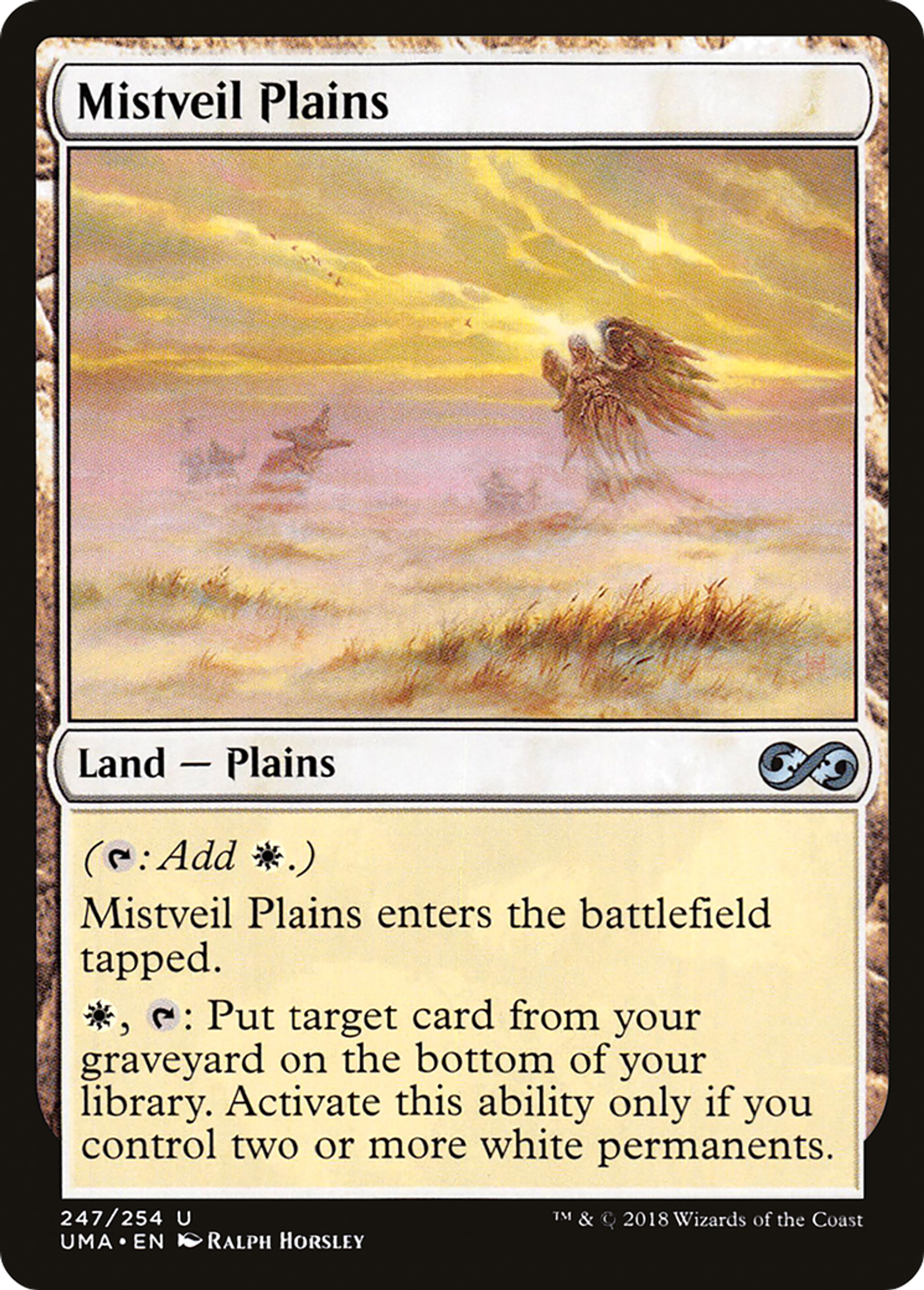 Mistveil Plains — Ultimate Masters — Magic: The Gathering