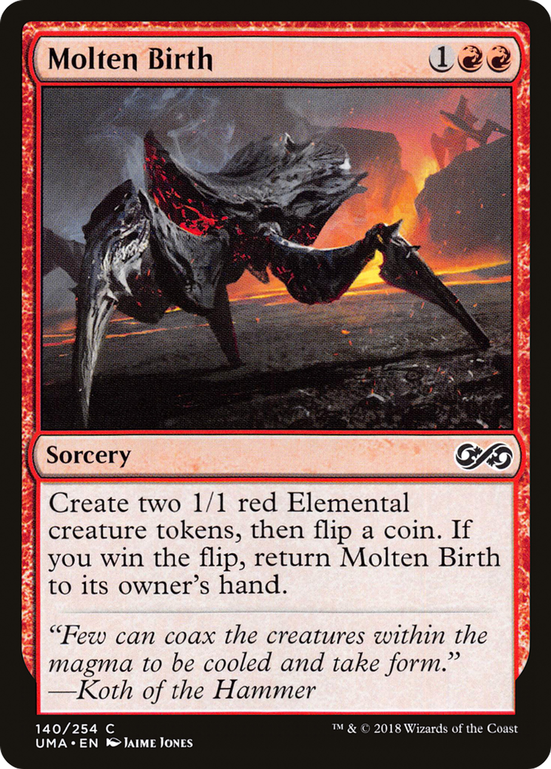 Molten Birth — Ultimate Masters — Magic: The Gathering