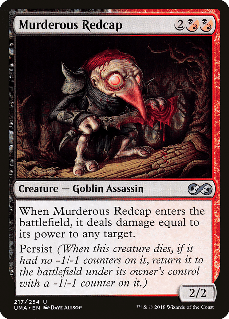 Murderous Redcap — Ultimate Masters — Magic: The Gathering