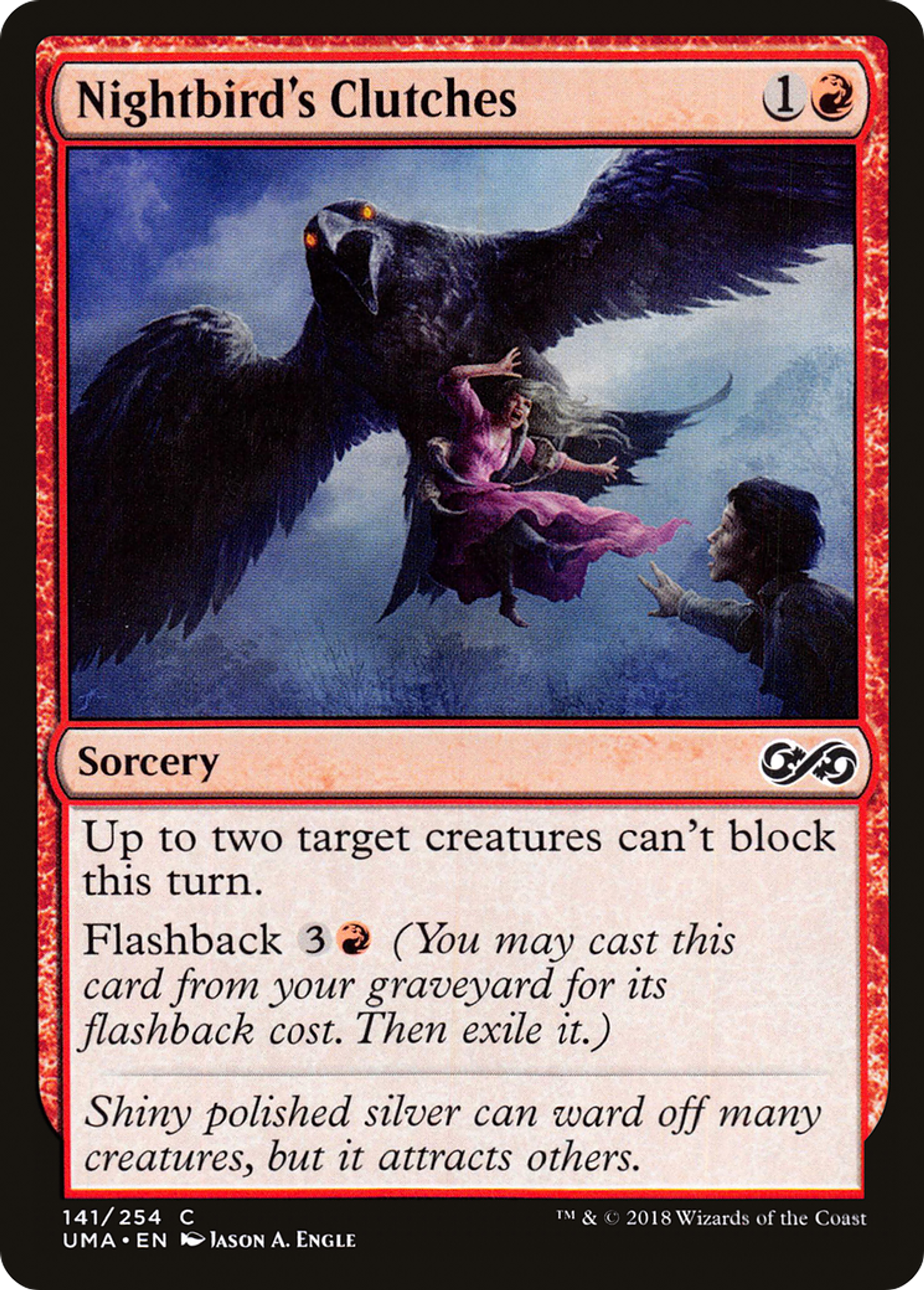 Nightbird's Clutches — Ultimate Masters — Magic: The Gathering