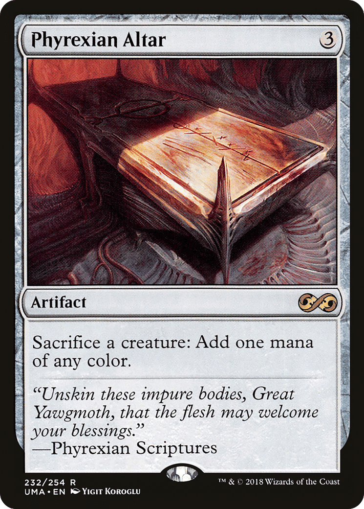 Phyrexian Altar — Ultimate Masters — Magic: The Gathering