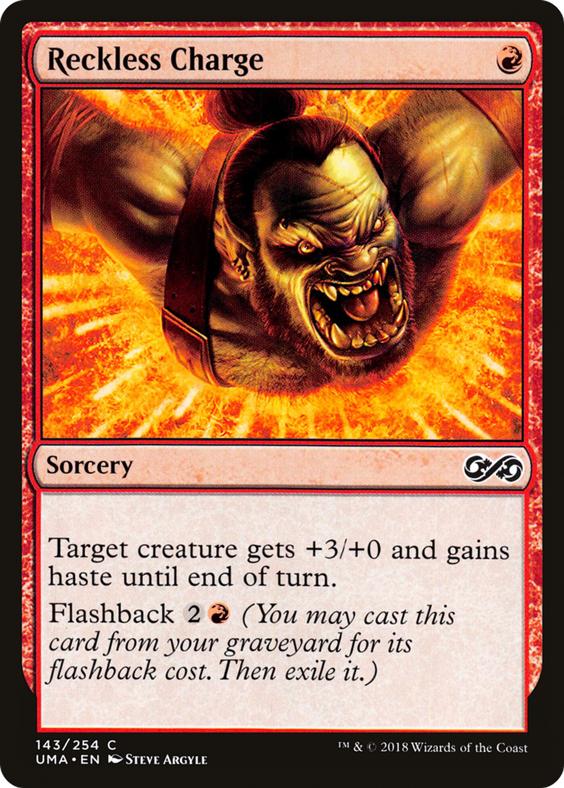 Reckless Charge — Ultimate Masters — Magic: The Gathering
